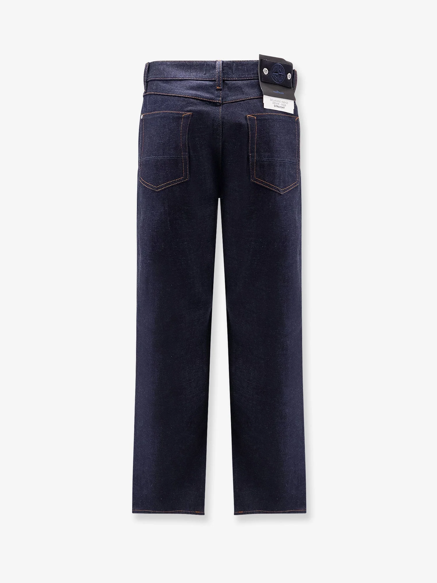 Stone Island Denim Research Indigo Denim-Rinsed Jeans - Image 5