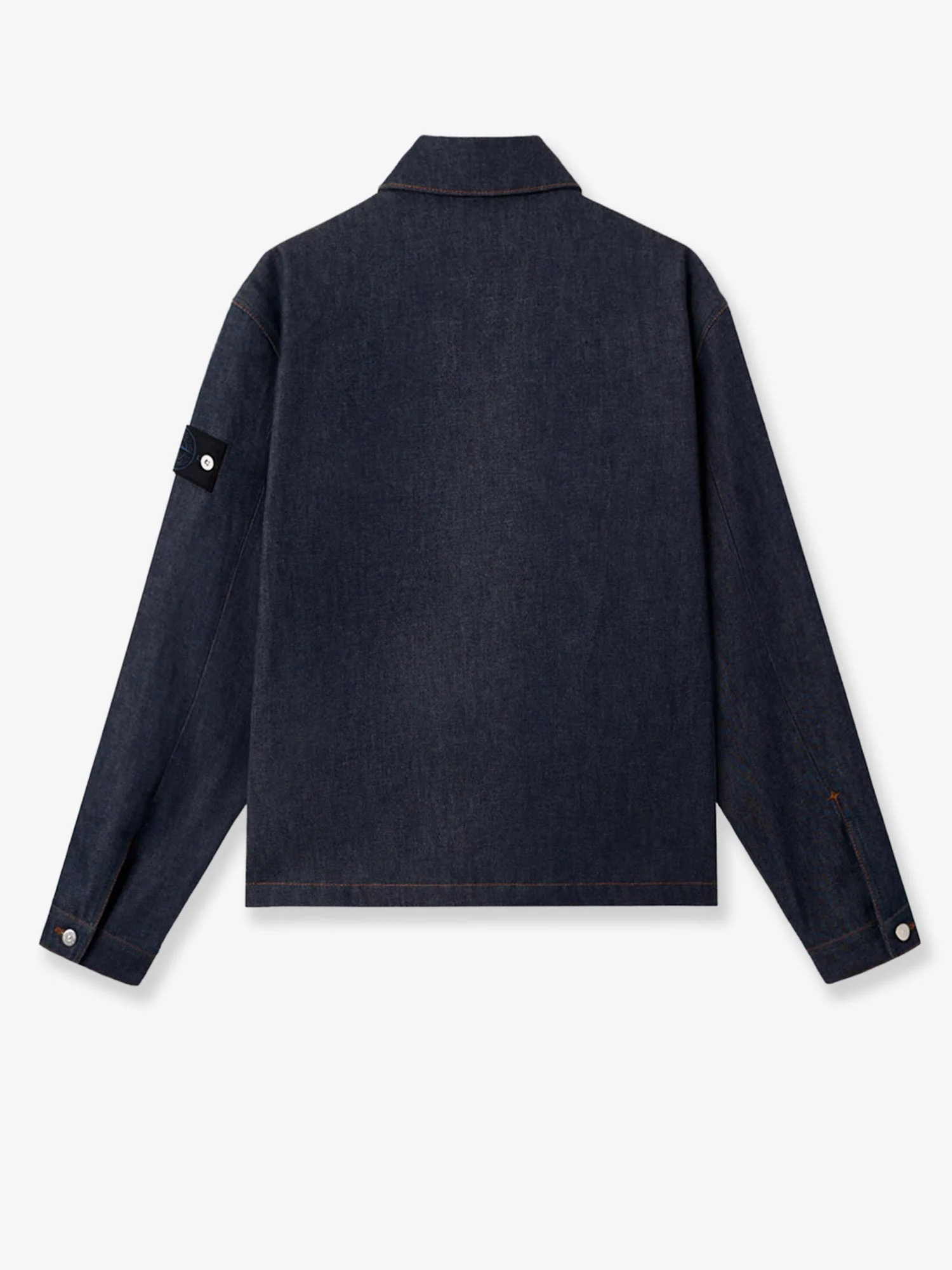 Stone Island Denim Research Indigo Denim Ultra-Bleached Jacket - Image 2