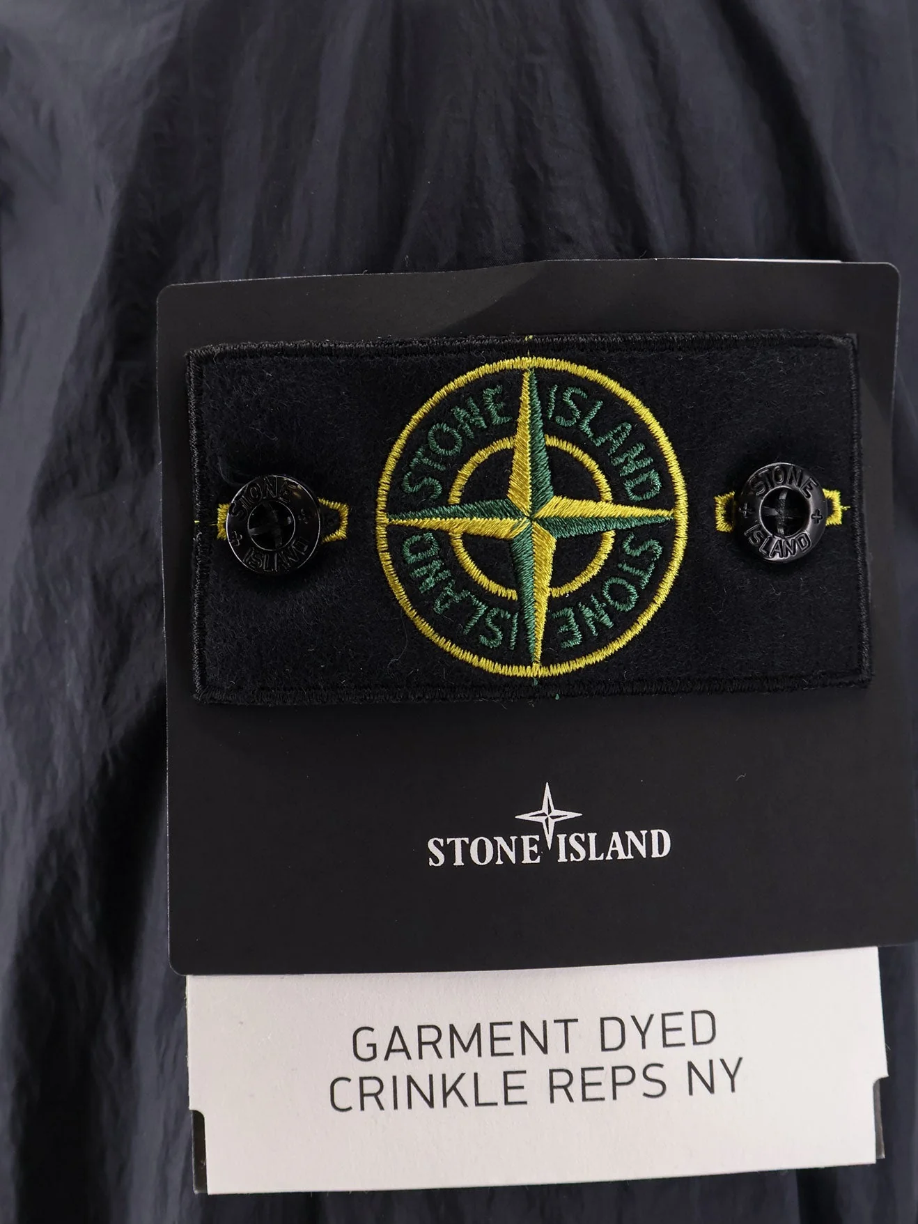 Stone Island Garment Dyed Crinkle Reps Ny Jacket - Image 3