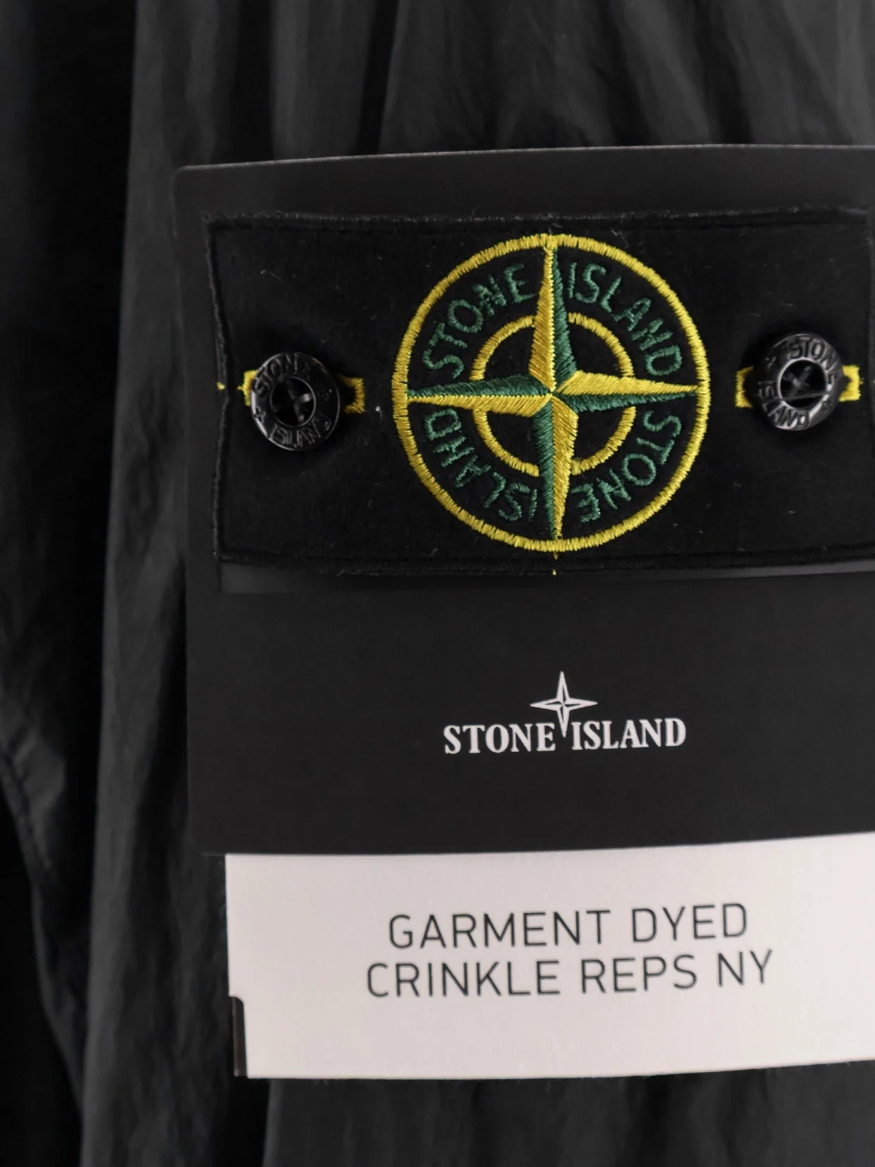 Stone Island Garrment Dyed Crinkle Reps Ny Jacket - Image 3