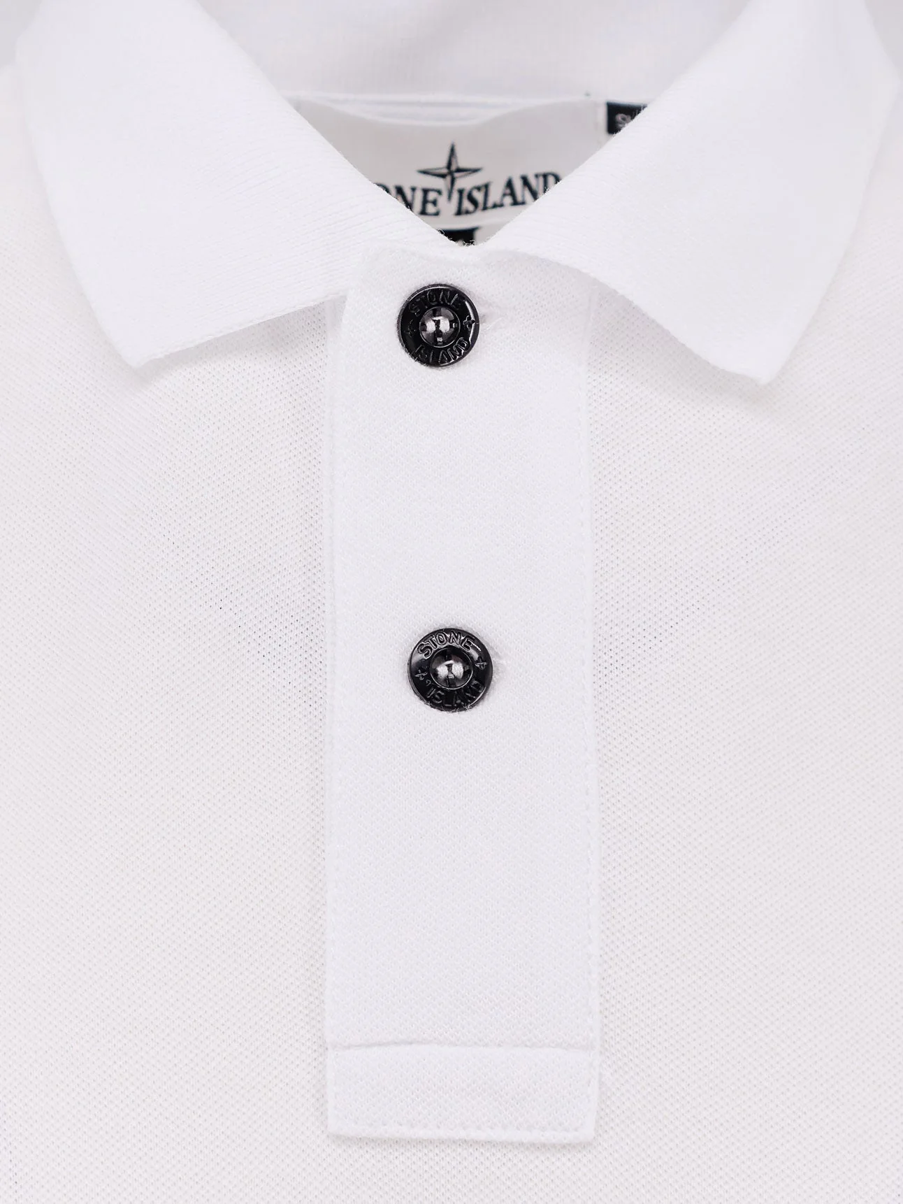 Stone Island Organic Cotton Polo Shirt - Image 3