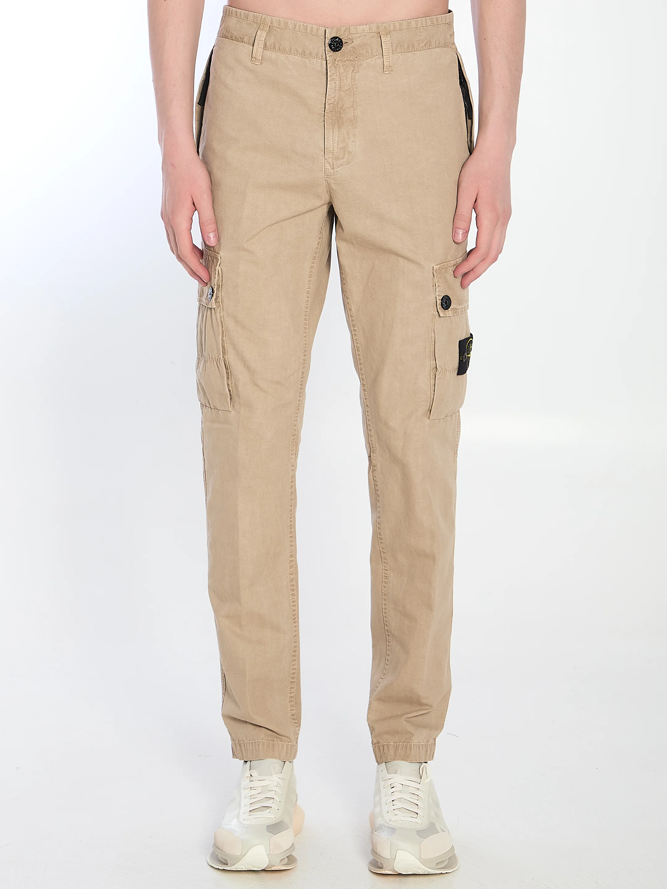 Stone Island Slim-fit Cargo Pants