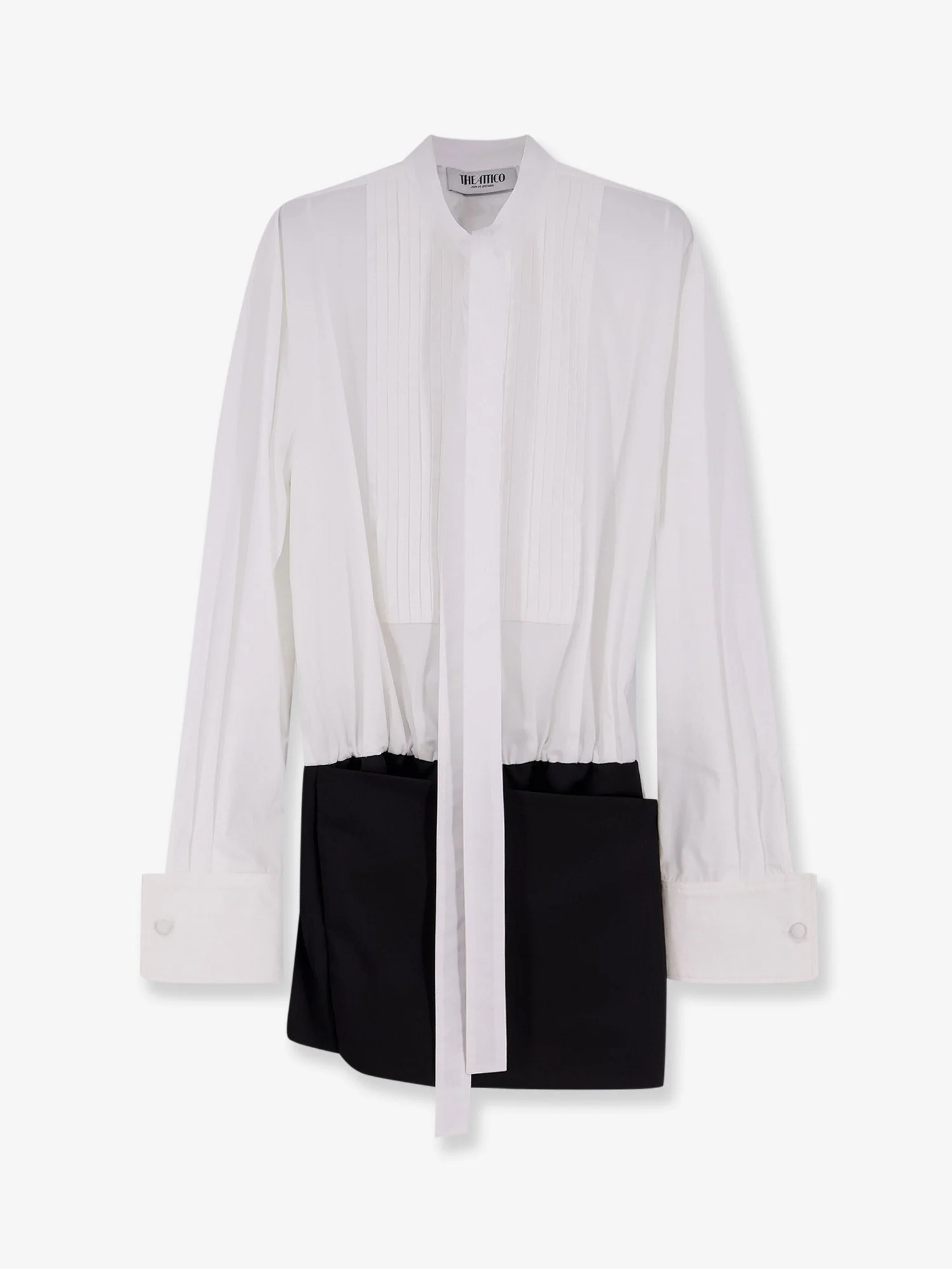 The Attico Black/White Mini Dress