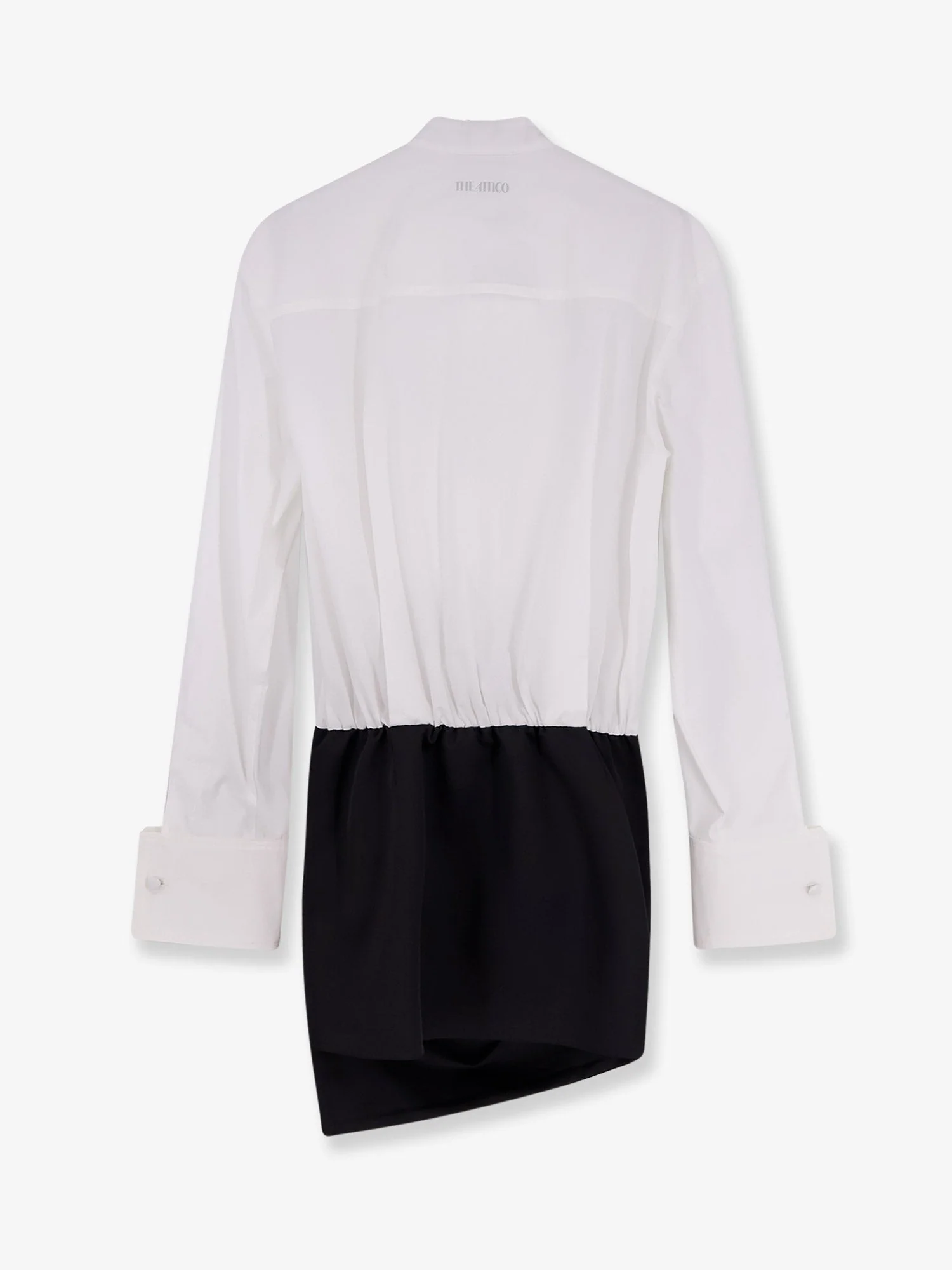 The Attico Black/White Mini Dress - Image 4