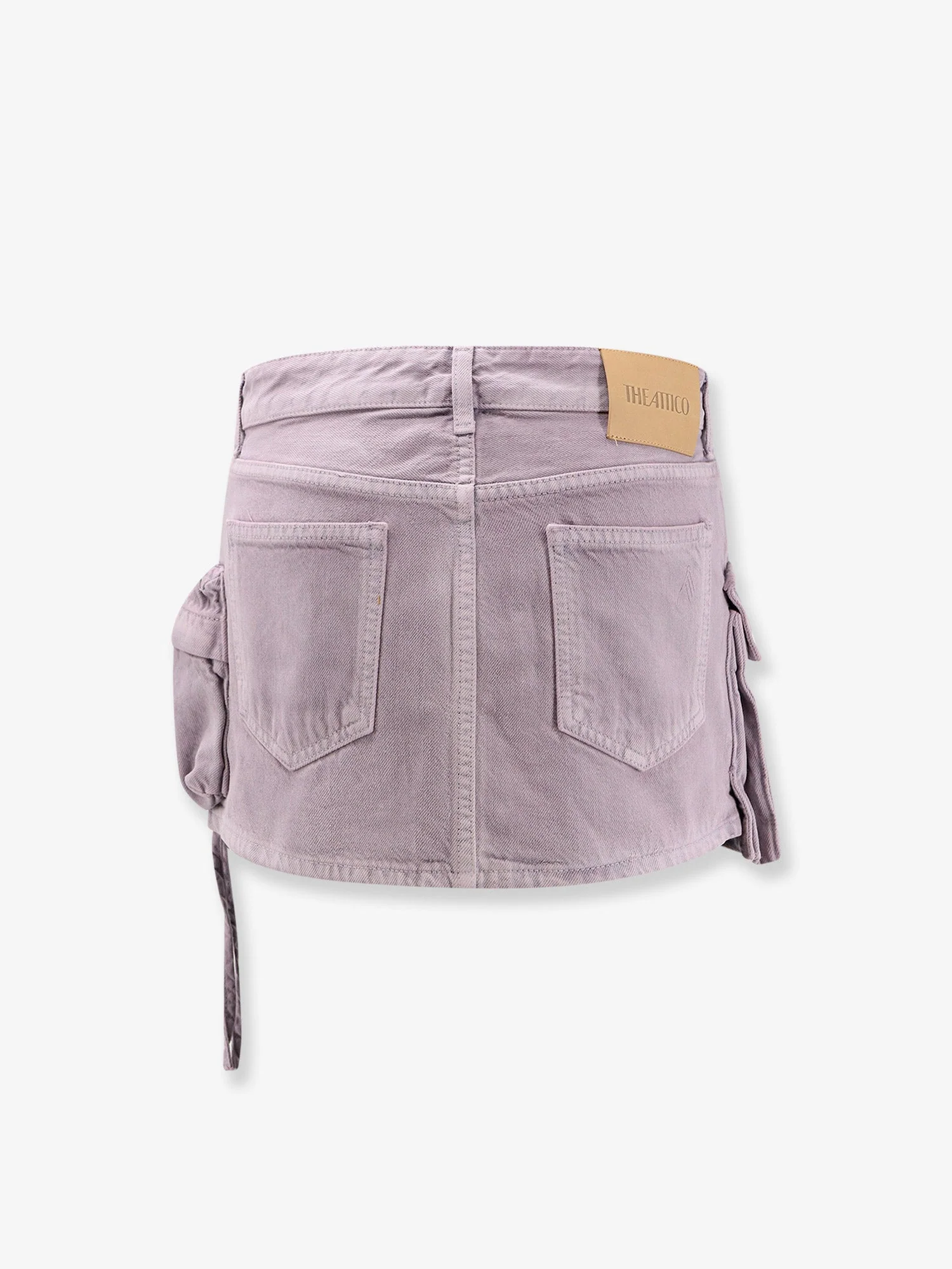 The Attico Cotton Mini Skirt - Image 4