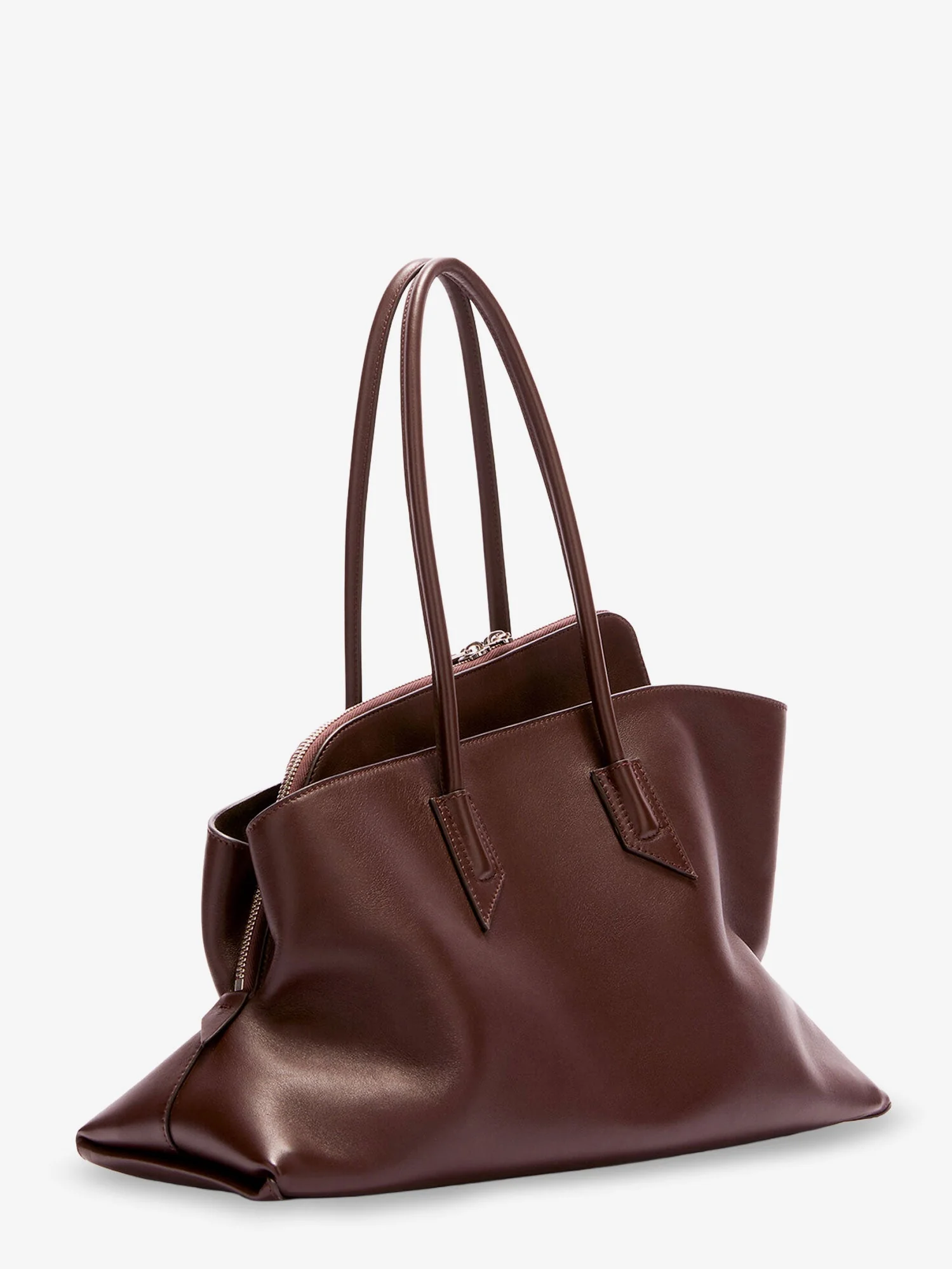 The Attico La Passeggiata Leather Shoulder Bag - Image 13