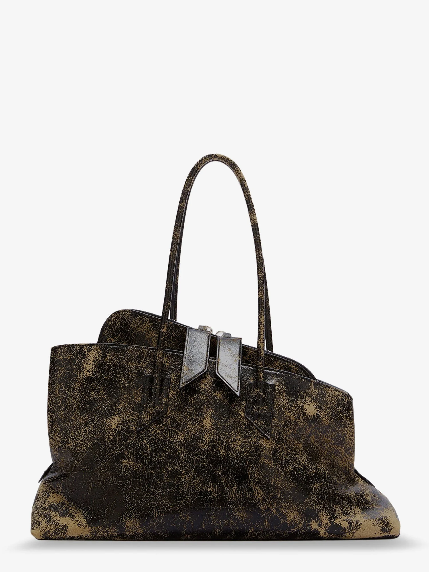 The Attico La Passeggiata Leather Shoulder Bag - Image 6