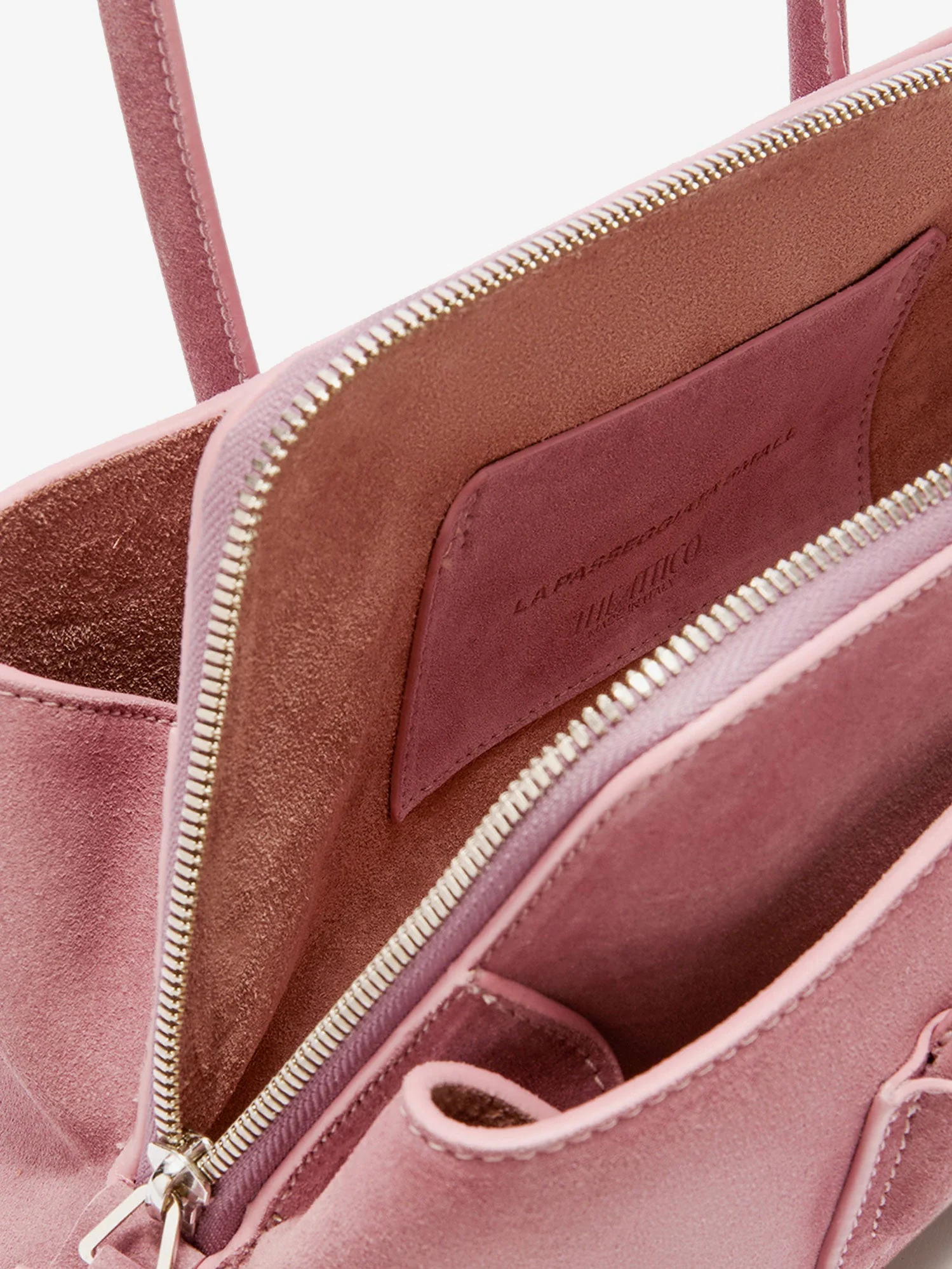 The Attico La Passeggiata Suede Shoulder Bag - Image 5