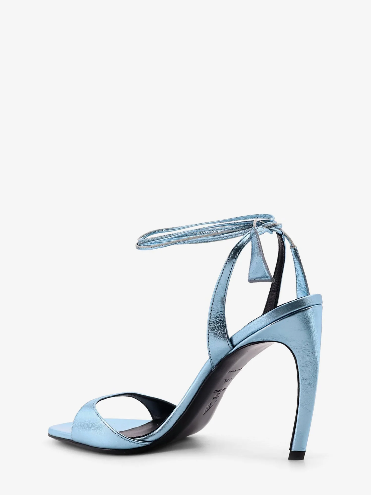 The Attico Ora Satin Sandals - Image 4
