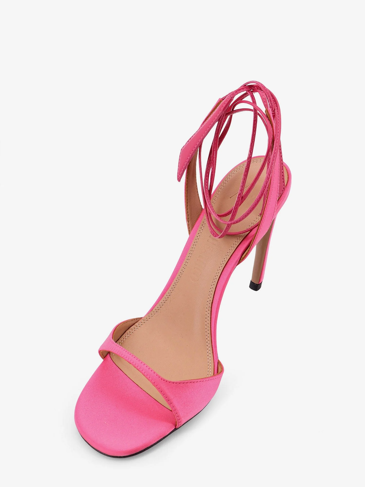 The Attico Ora Satin Sandals - Image 9