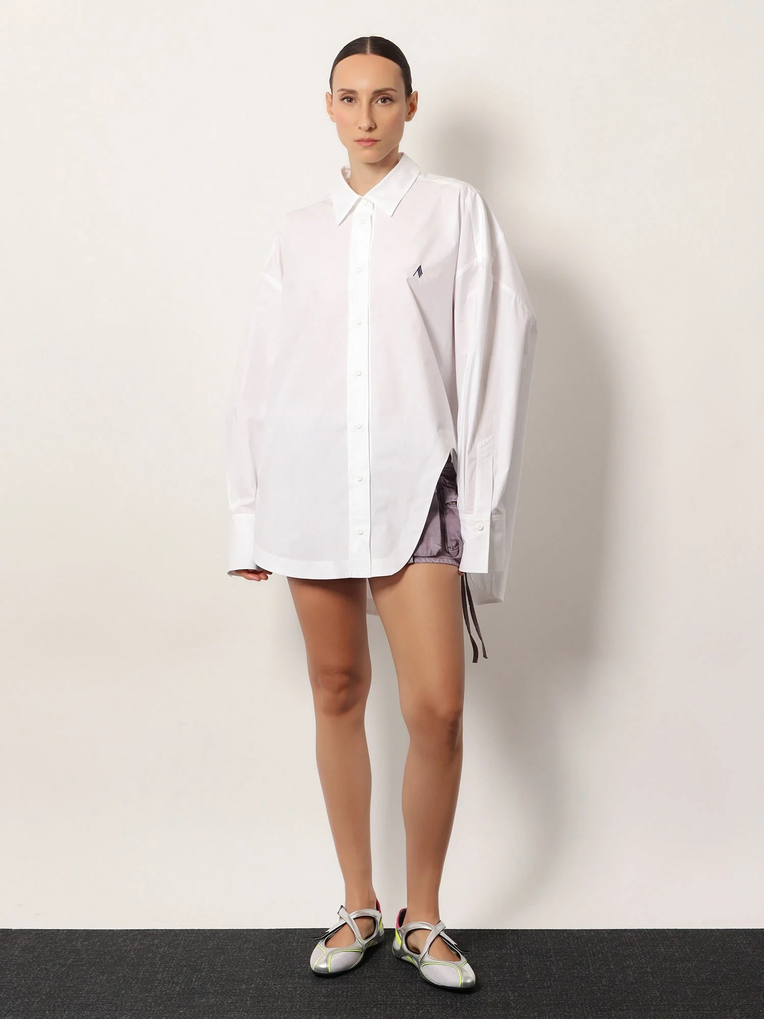 The Attico Oversize Cotton Shirt - Image 2