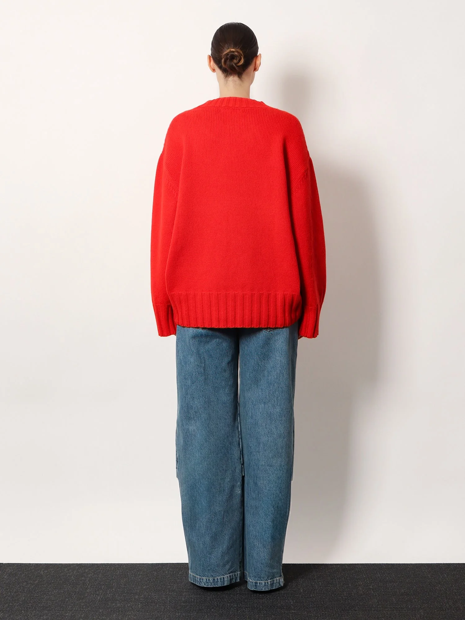 The Attico Virgin Wool And Cashmere Blend Sweater - Image 3