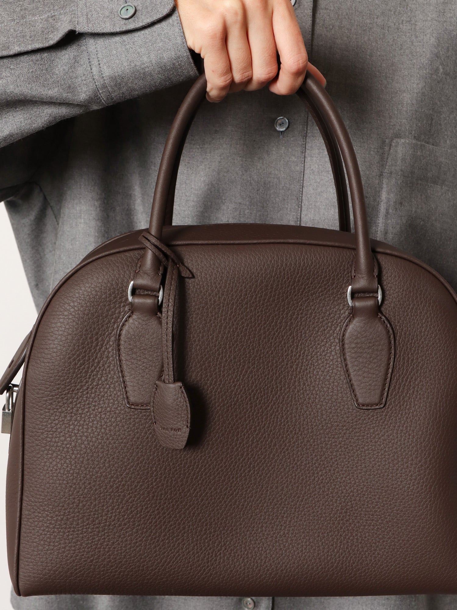 The Row India 12.00 Leather Handbag - Image 2