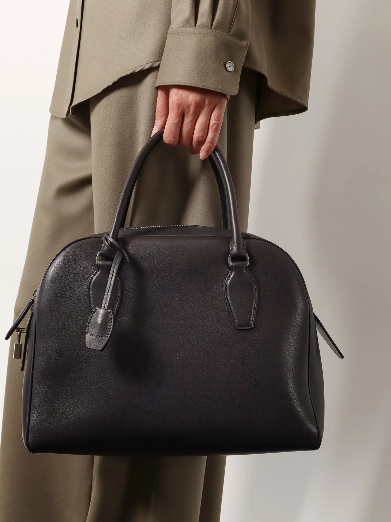 The Row India 12.00 Leather Handbag - Image 7