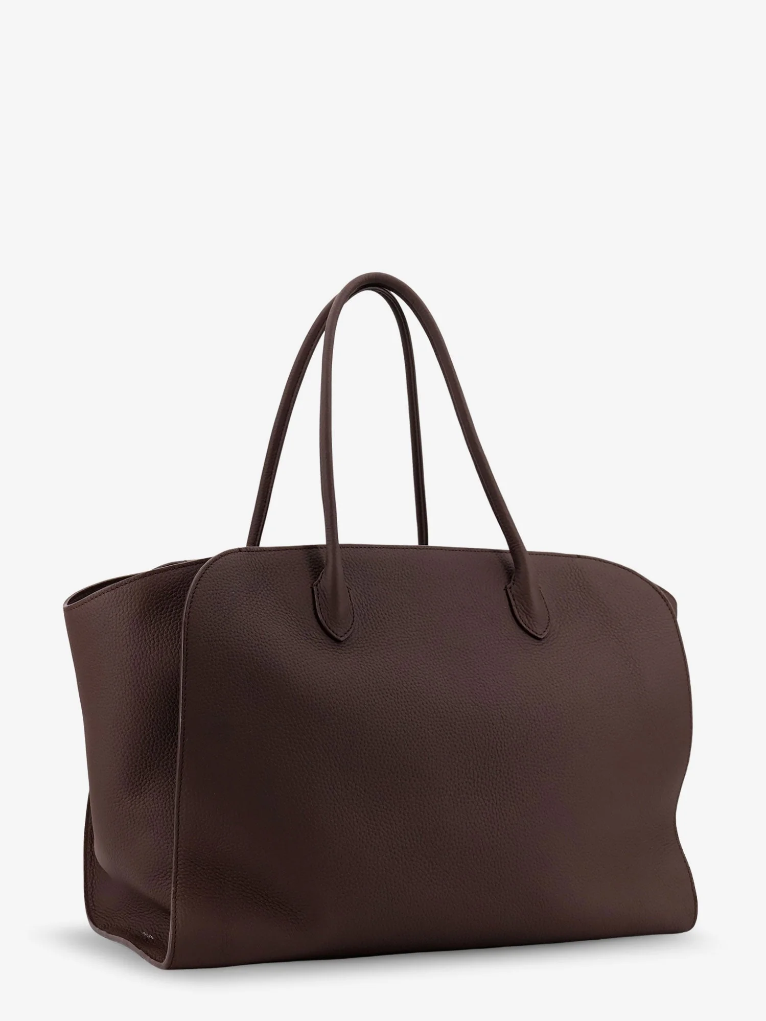The Row Marlo Hammered Leather Shoulder Bag - Image 3