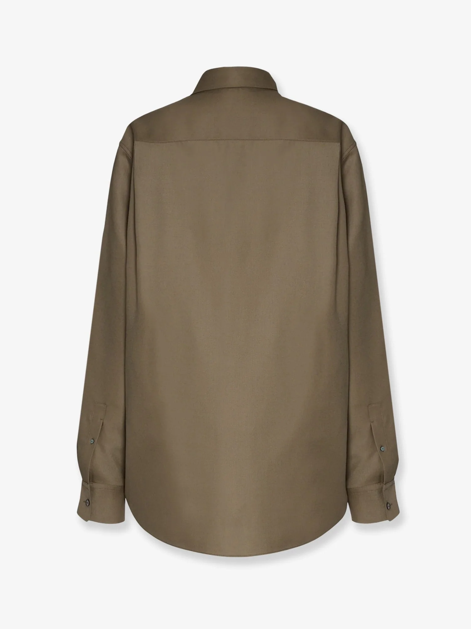 The Row Pino Virgin Wool Shirt - Image 9