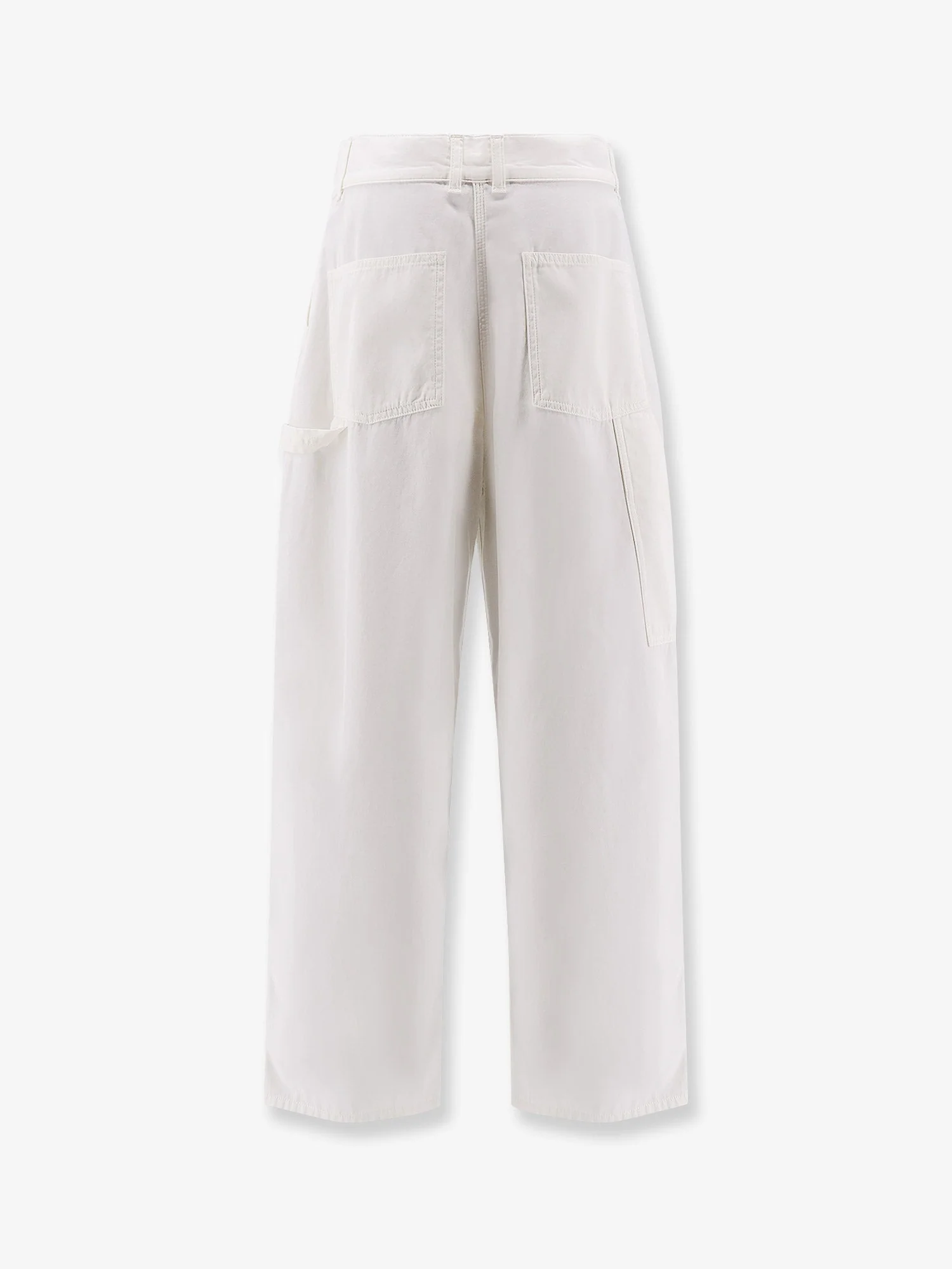 The Row Sharka Cotton And Cashmere Trousers - Image 2