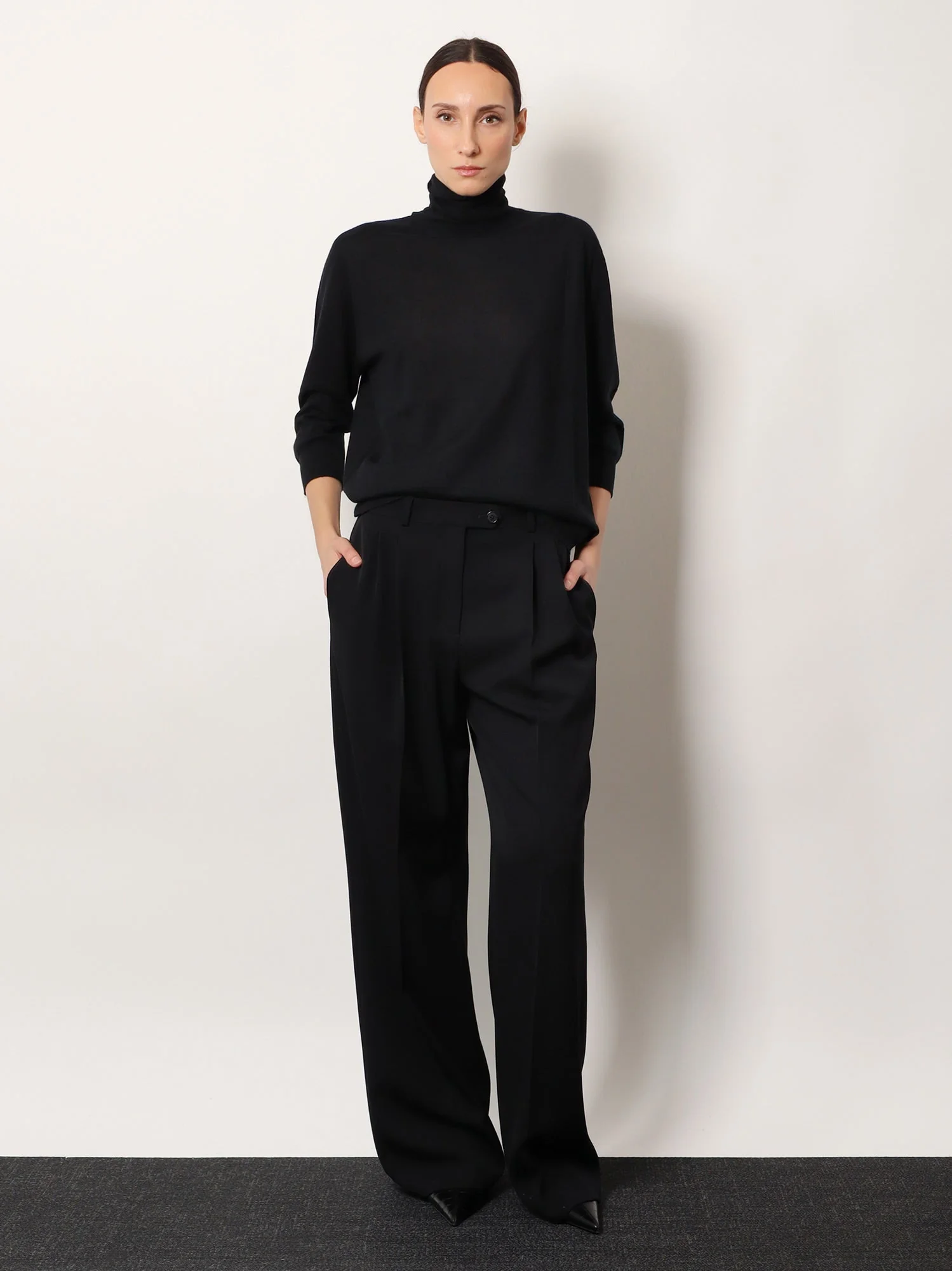 The Row Virgin Wool Virgil Trouser - Image 2