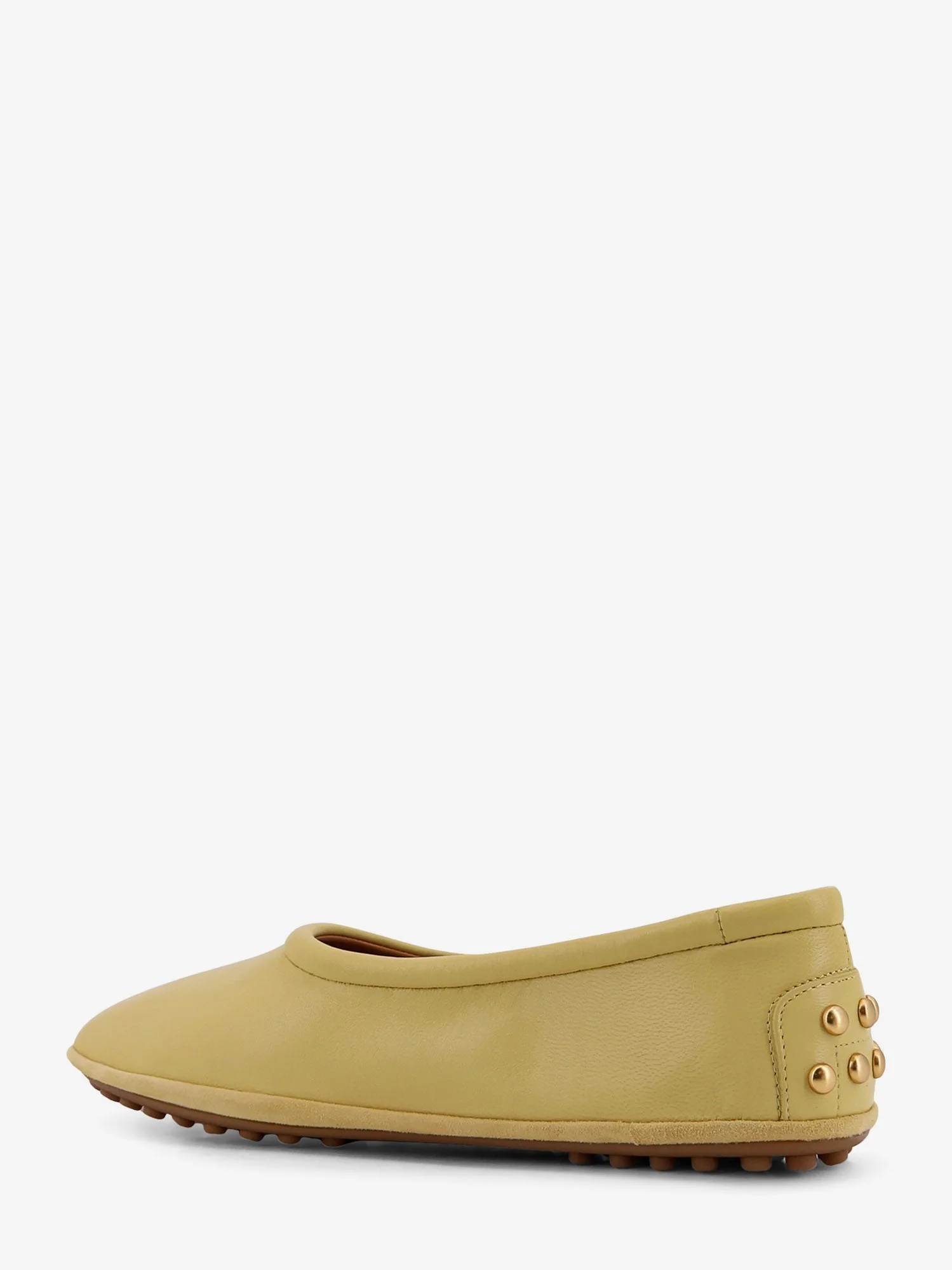 Tod's Leather Ballerina With Gomminos Detail On The Back - Image 3