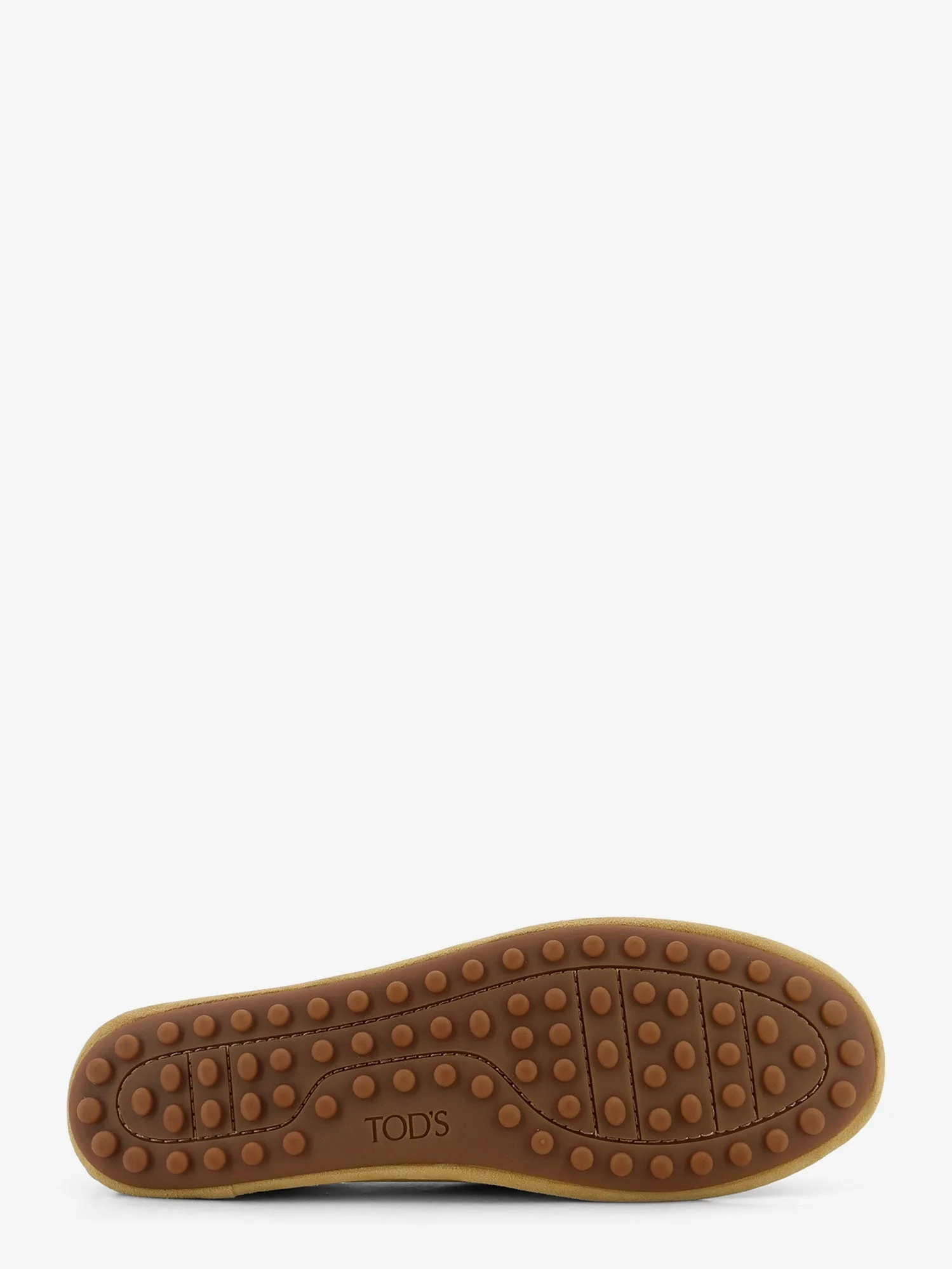 Tod's Leather Ballerina With Gomminos Detail On The Back - Image 4