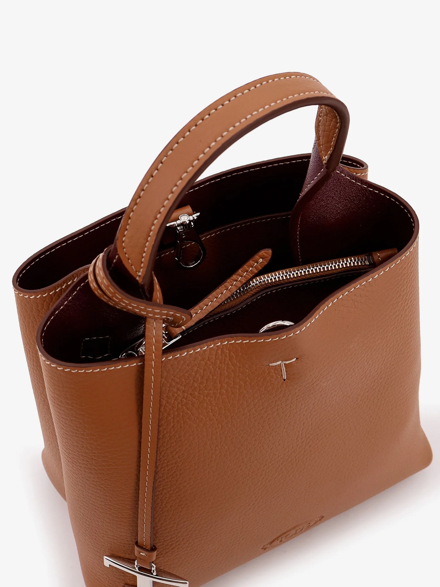 Tod's Leather Shoulder Bag - Image 4