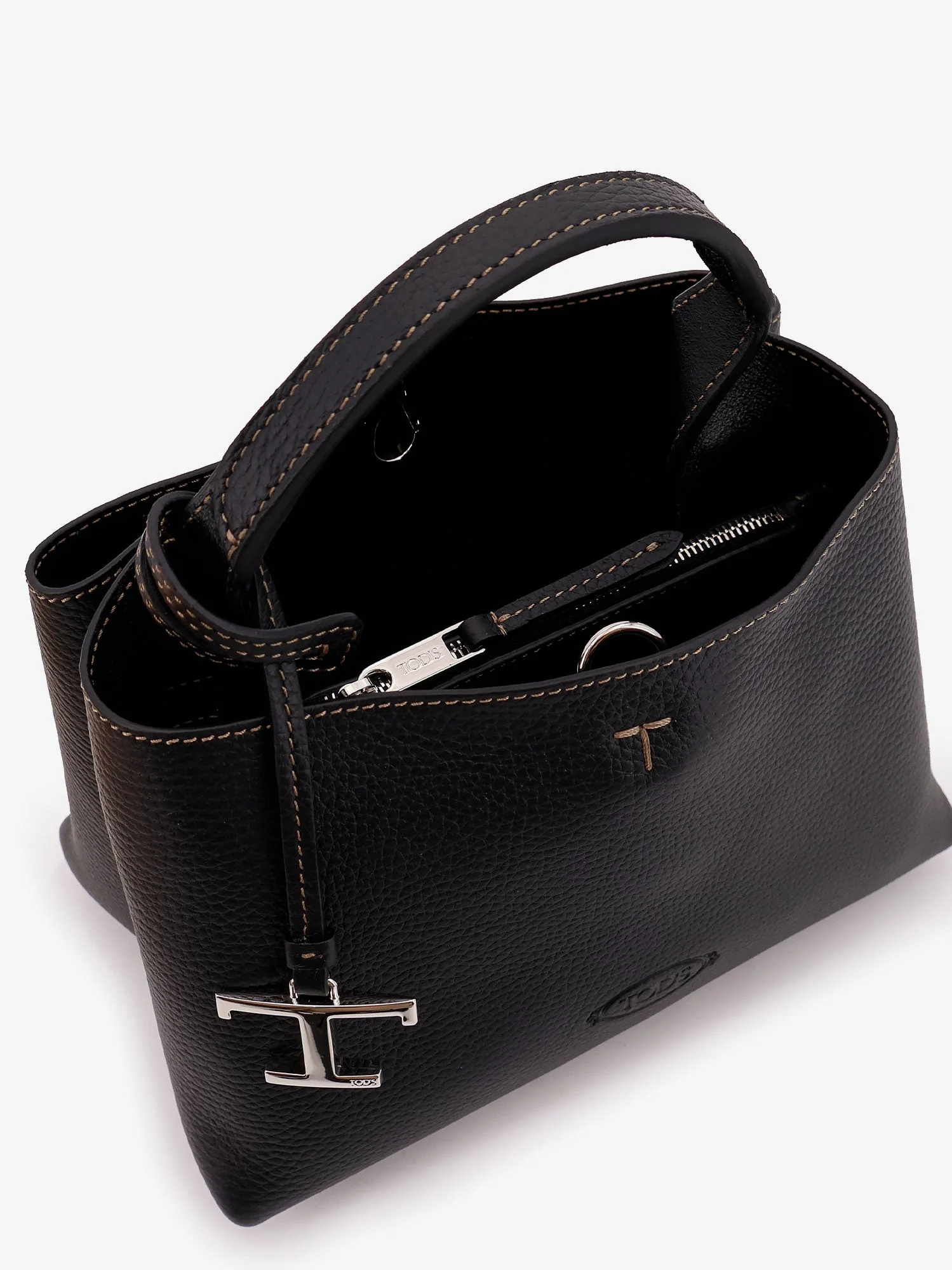 Tod's Leather Shoulder Bag - Image 9