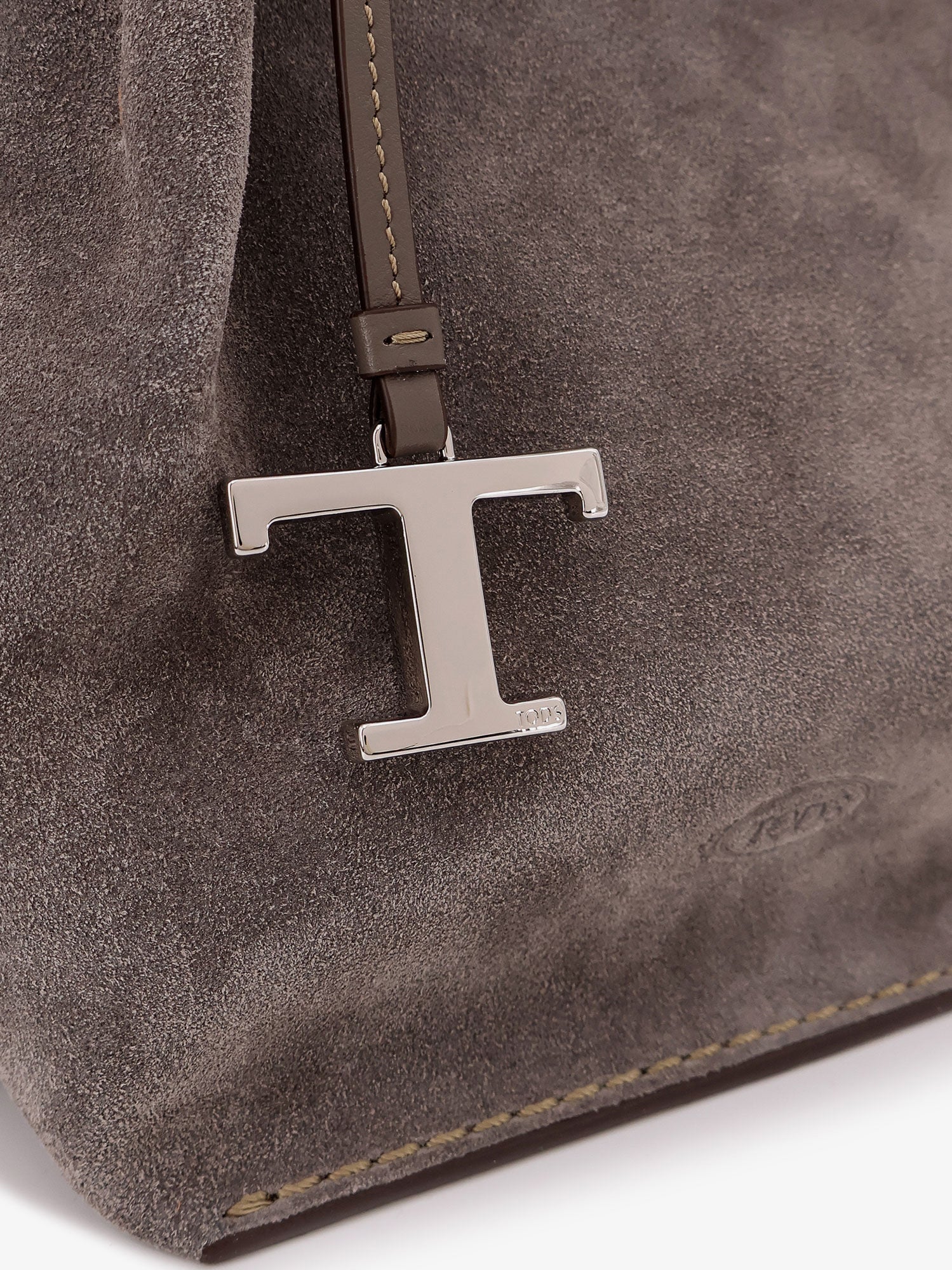 Tod's Suede Shoulder Bag - Image 10