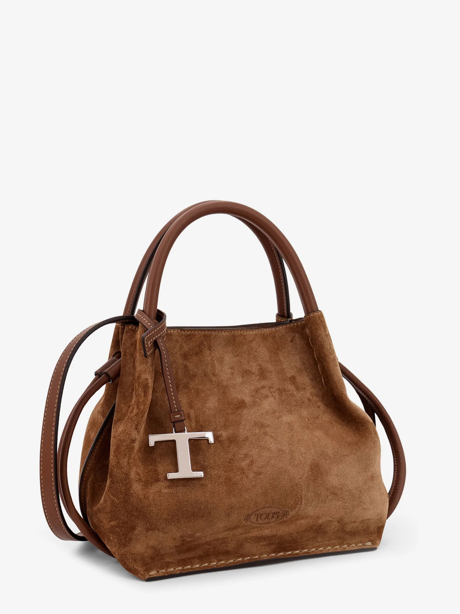 Tod's Suede Shoulder Bag - Image 3