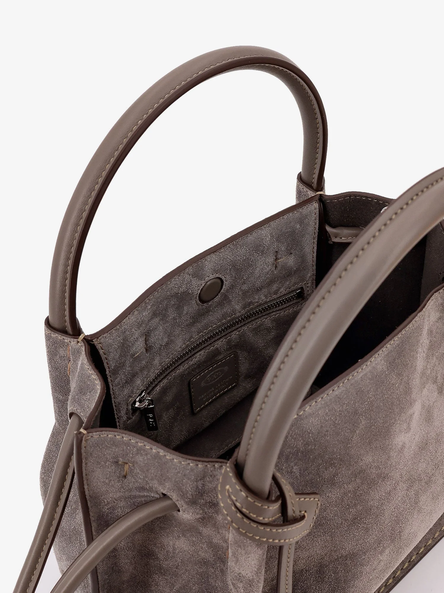 Tod's Suede Shoulder Bag - Image 9