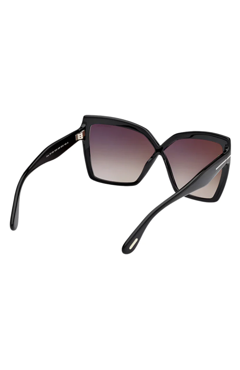 Tom Ford 63mm Oversize Gradient Butterfly Sunglasses - Image 4