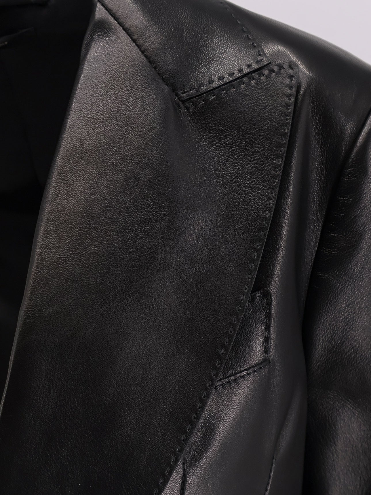 Tom Ford Leather Blazer - Image 3