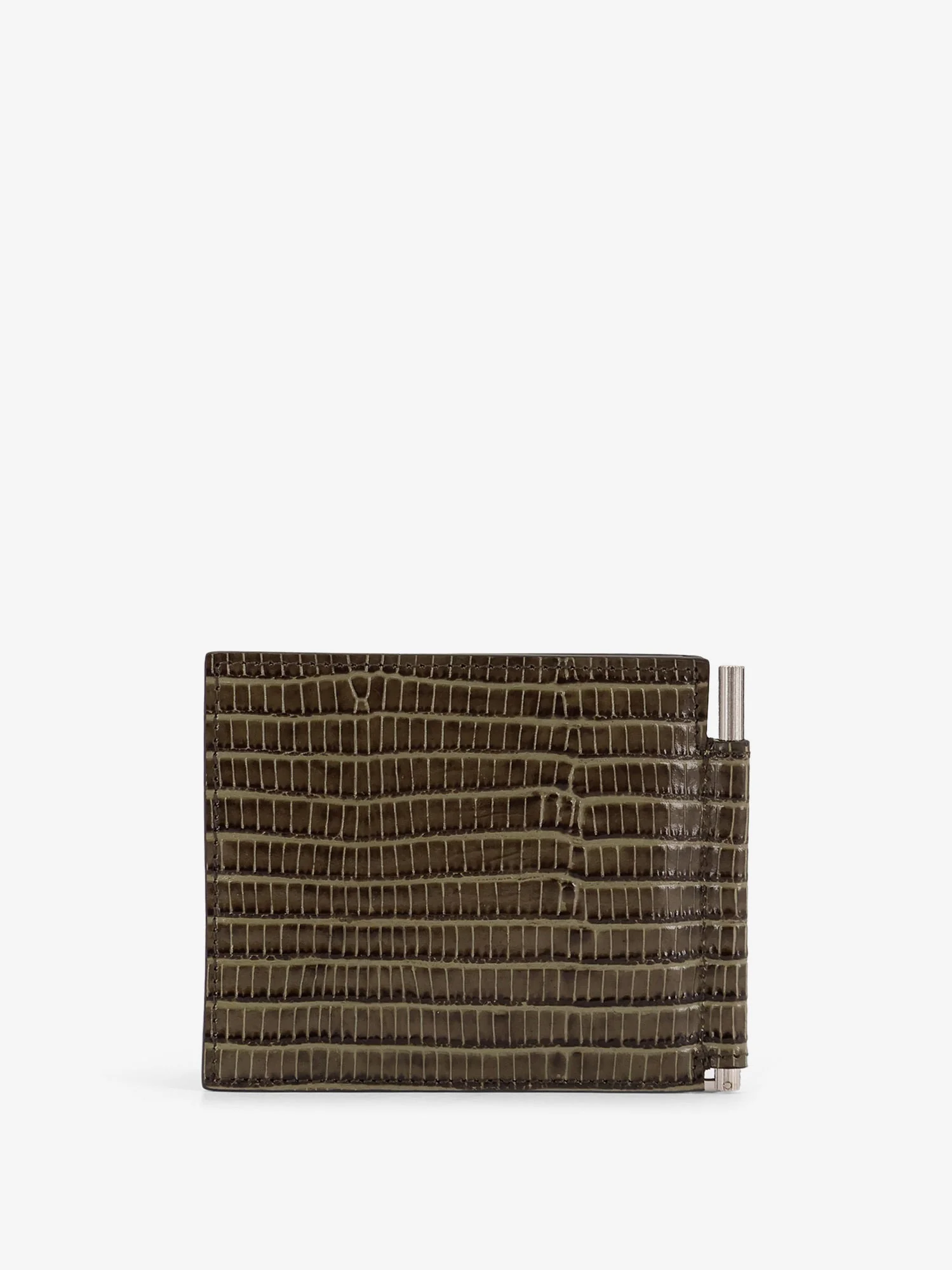 Tom Ford Leather Wallet With Croco Effect - Image 2