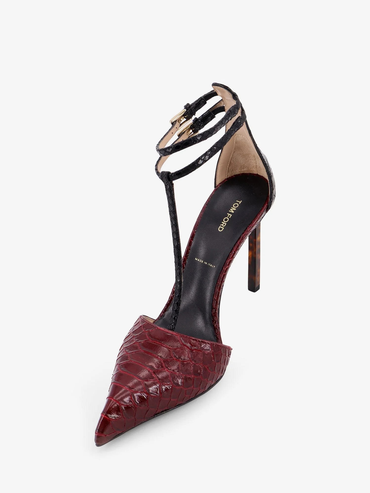 Tom Ford Python-Effect Leather Pumps - Image 4