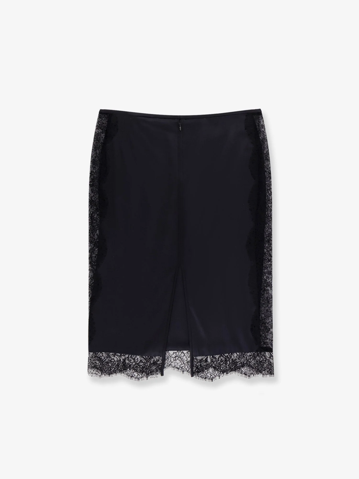 Tom Ford Silk Skirt With Lace Inserts - Image 2