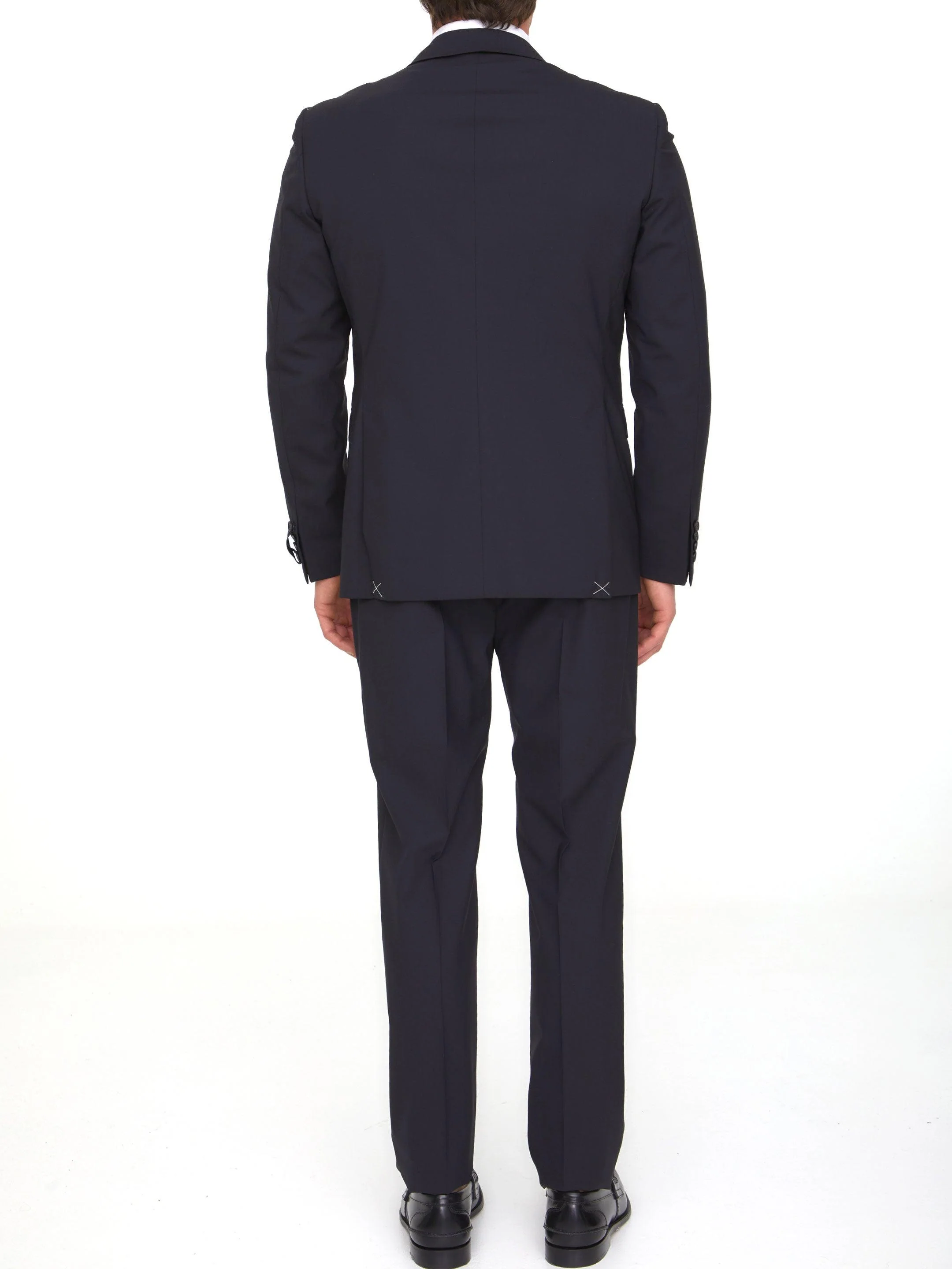 Tonello Black Wool Two-piece Suit - Image 4