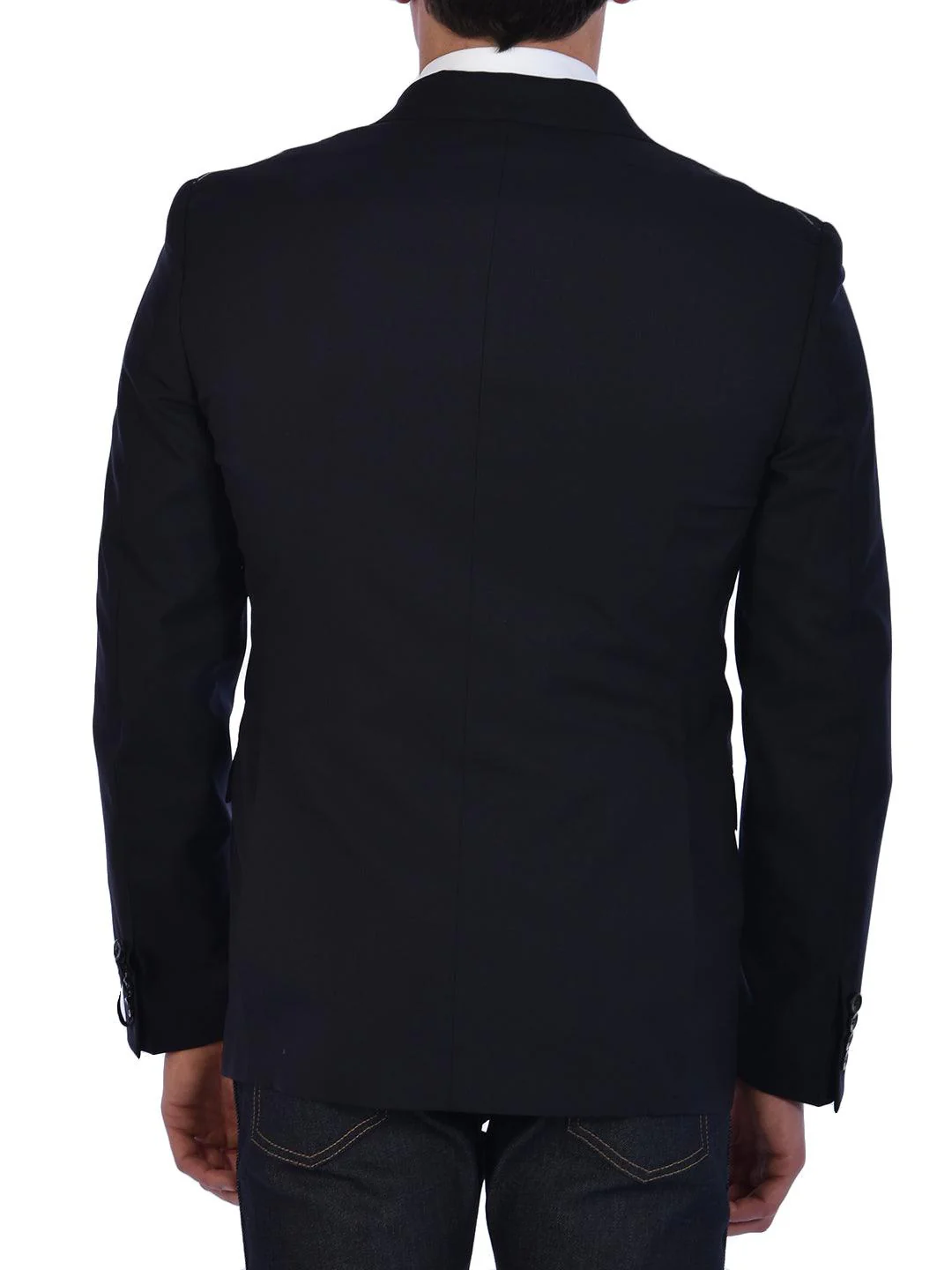 Tonello Blue Wool Jacket - Image 4