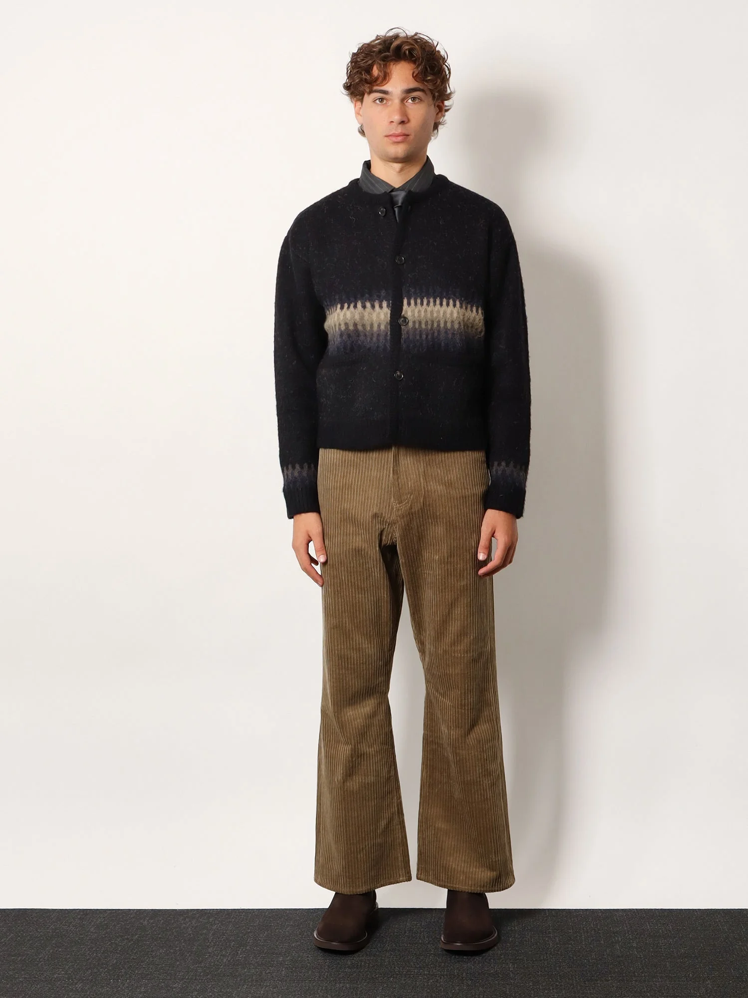 Tonywack Jacquard Alpaca Cardigan - Image 3
