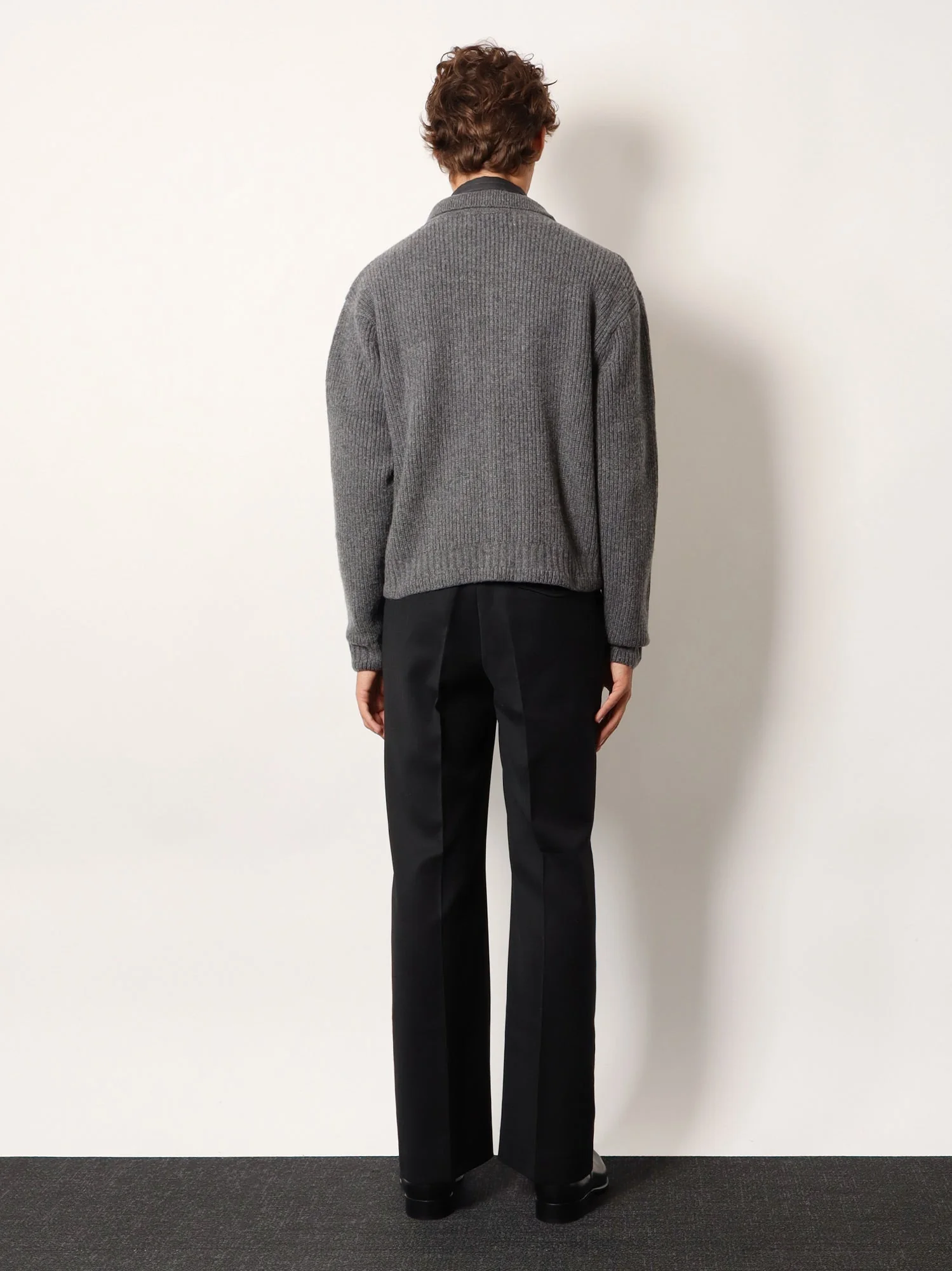 Tonywack Ribbed Wool And Cotton Cardigan - Image 4