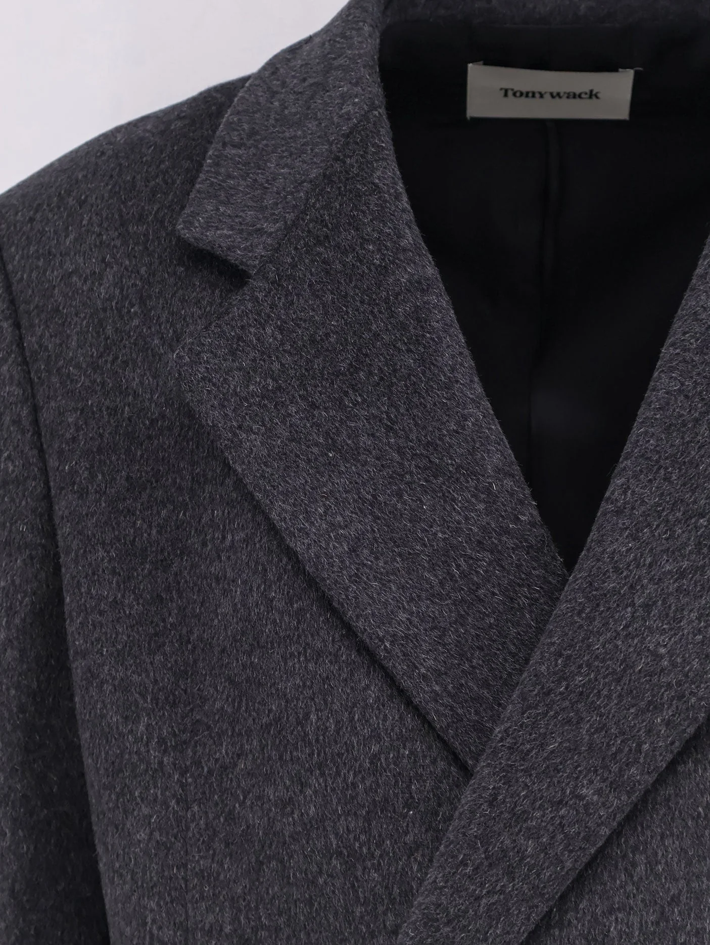 Tonywack Tailored Wool And Cashmere Coat - Image 3