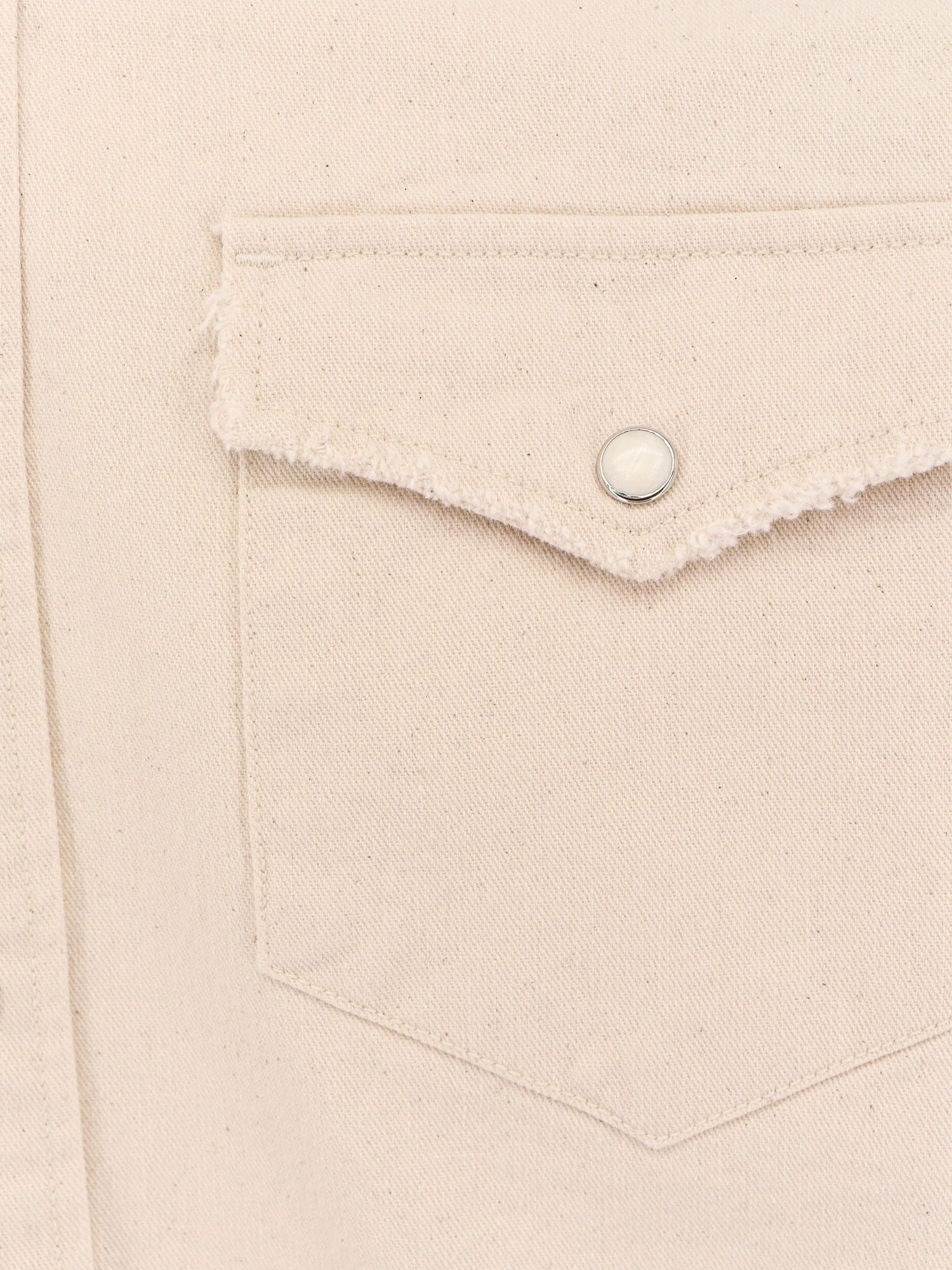 Tonywack Washed Denim Distressed Western Shirt - Image 3