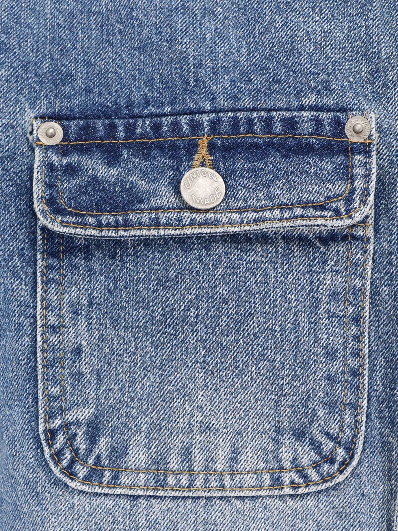 Tonywack Work Washed Denim Jacket - Image 6