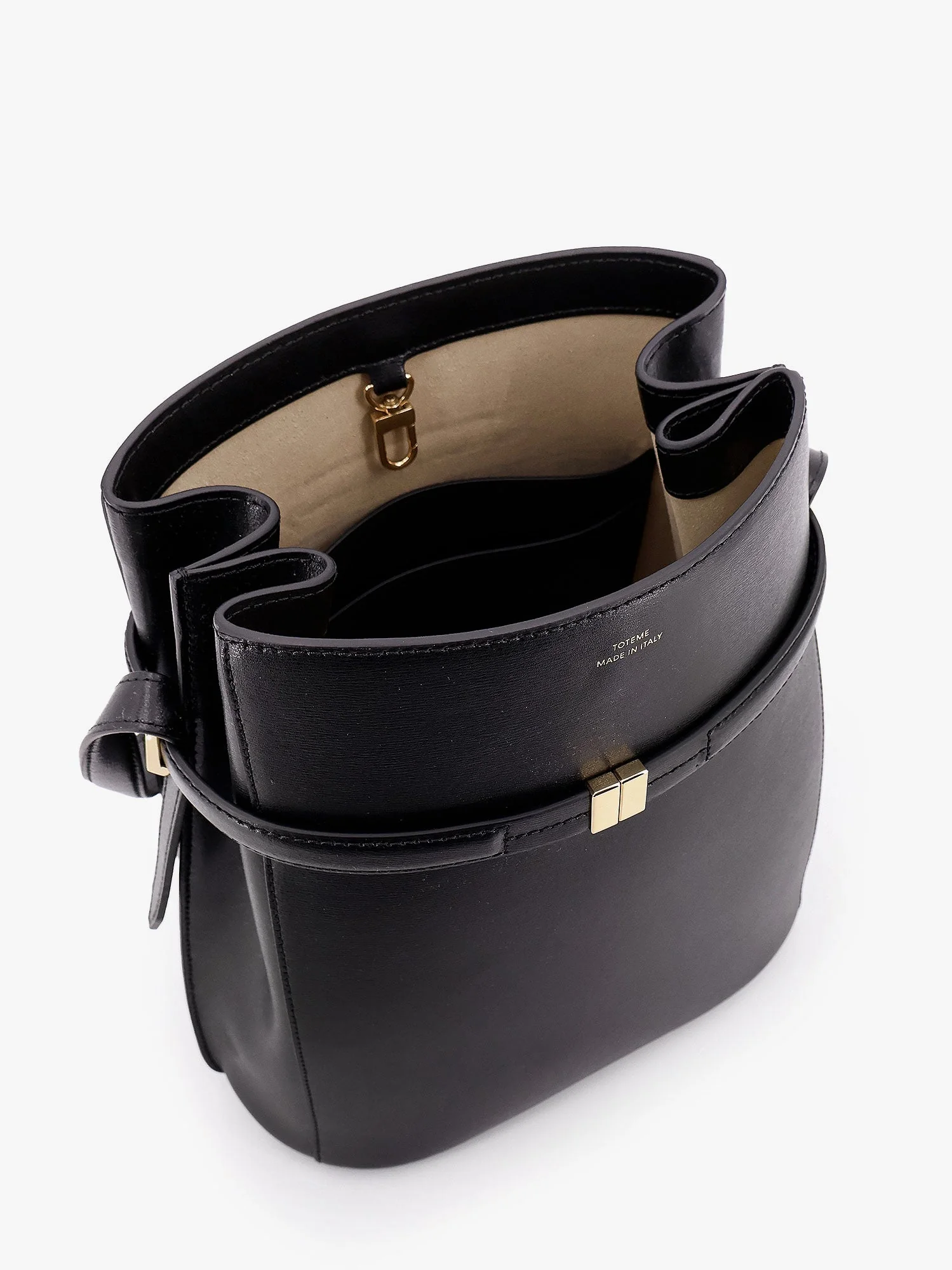 Toteme Leather Bucket Bag - Image 5