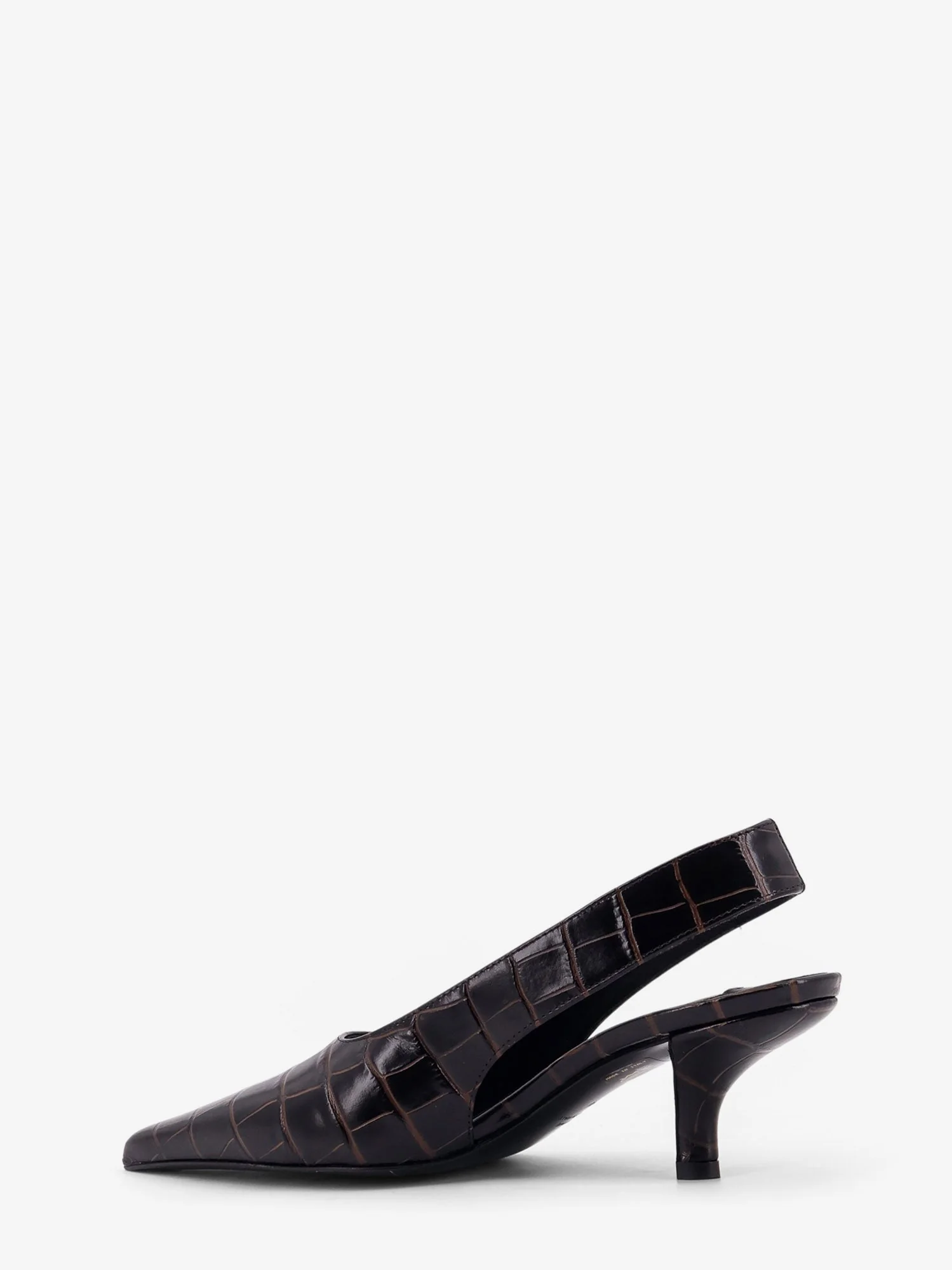 Toteme Leather Decolleté Slingback - Image 8