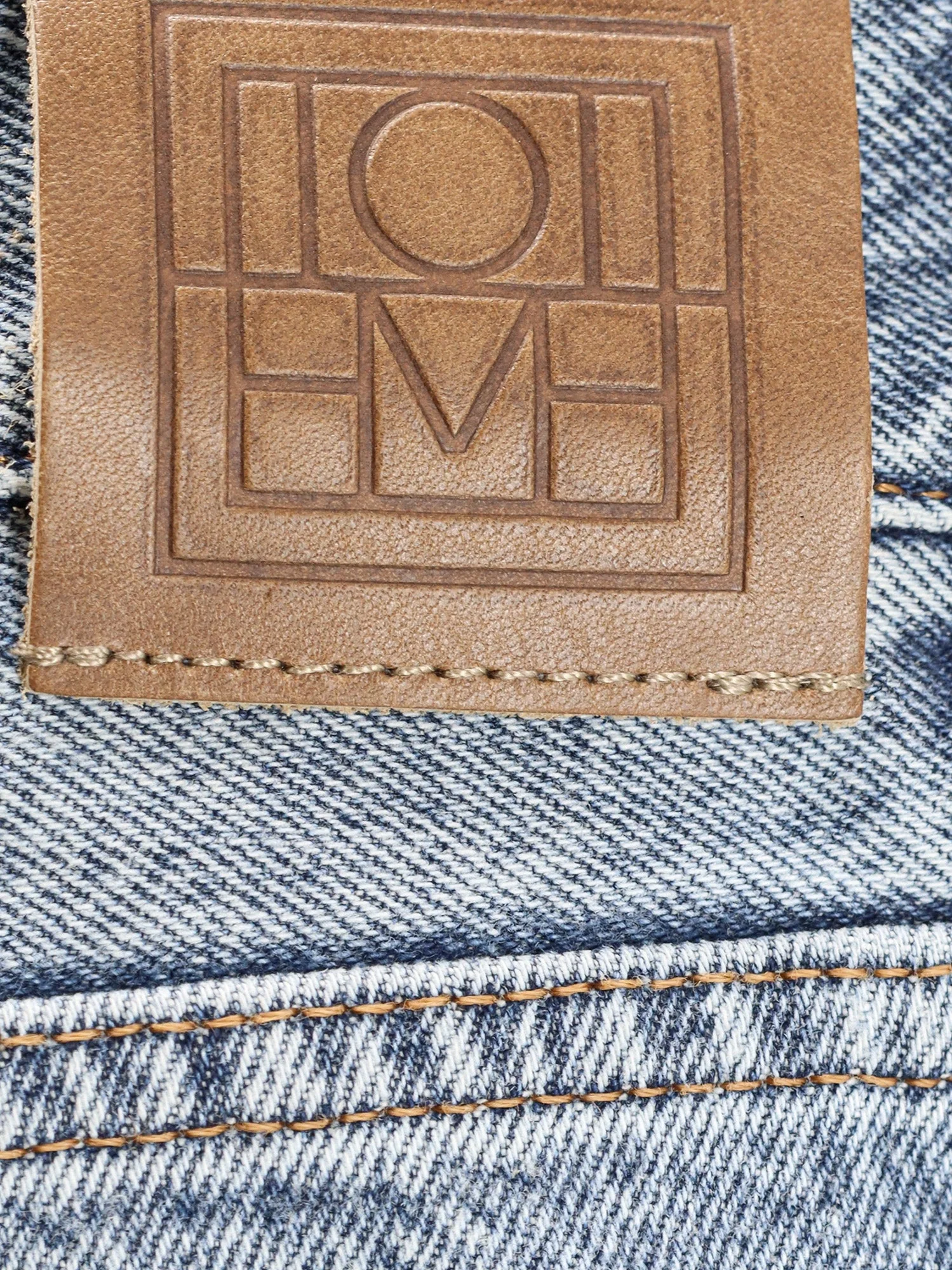 Toteme Low Straight Denim Jeans - Image 3