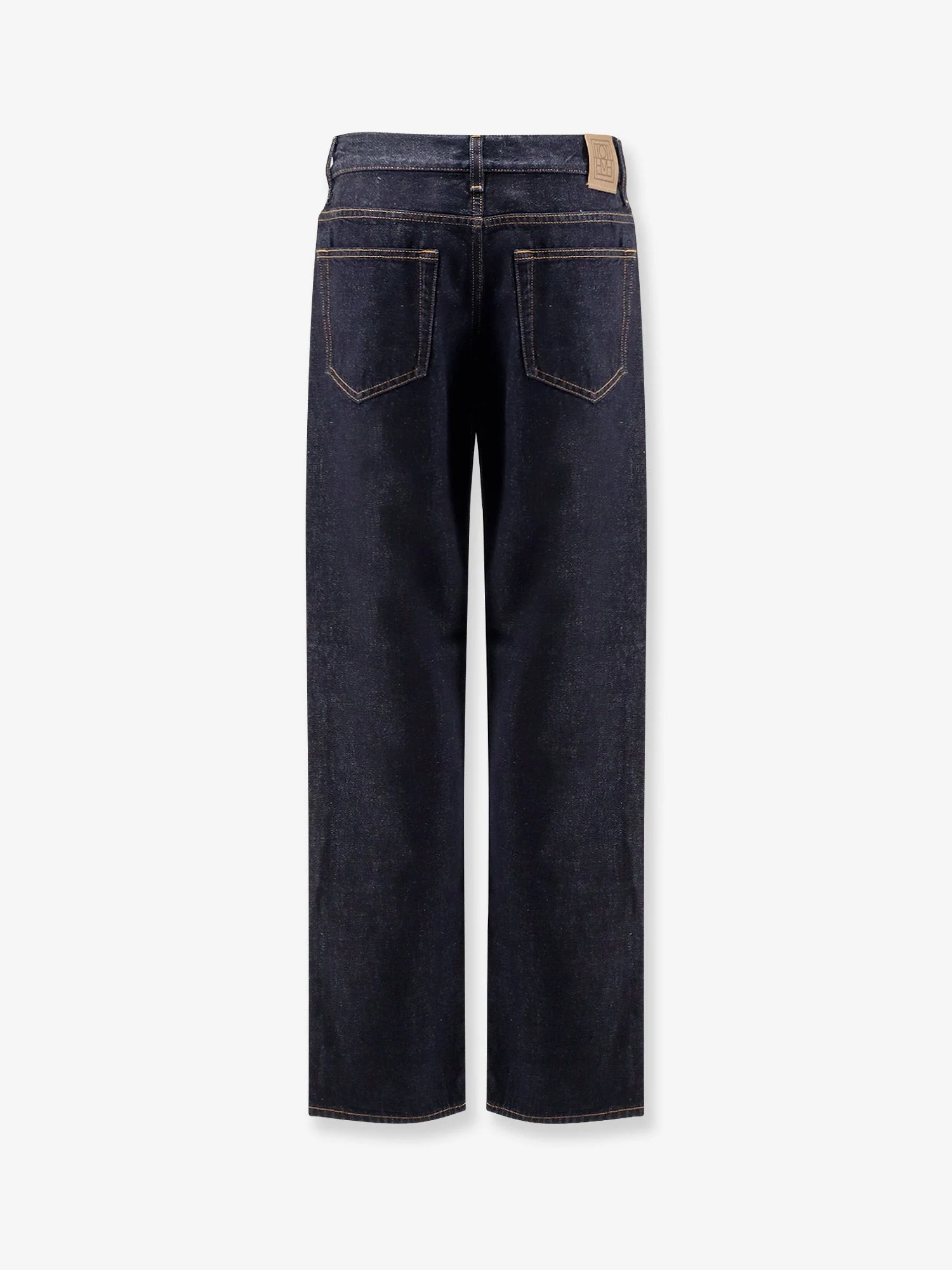 Toteme Low Straight Denim Jeans - Image 5