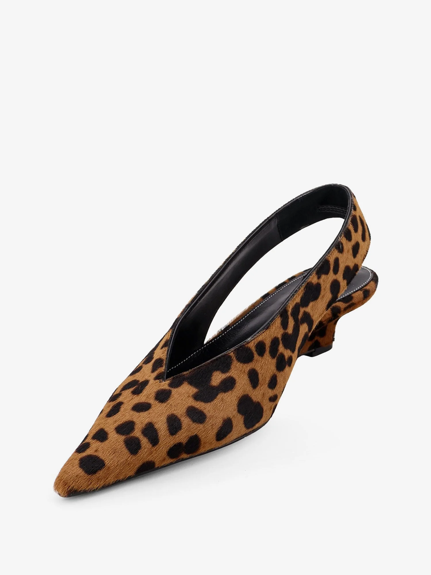 Toteme Ponyskin Slingback Pumps - Image 4