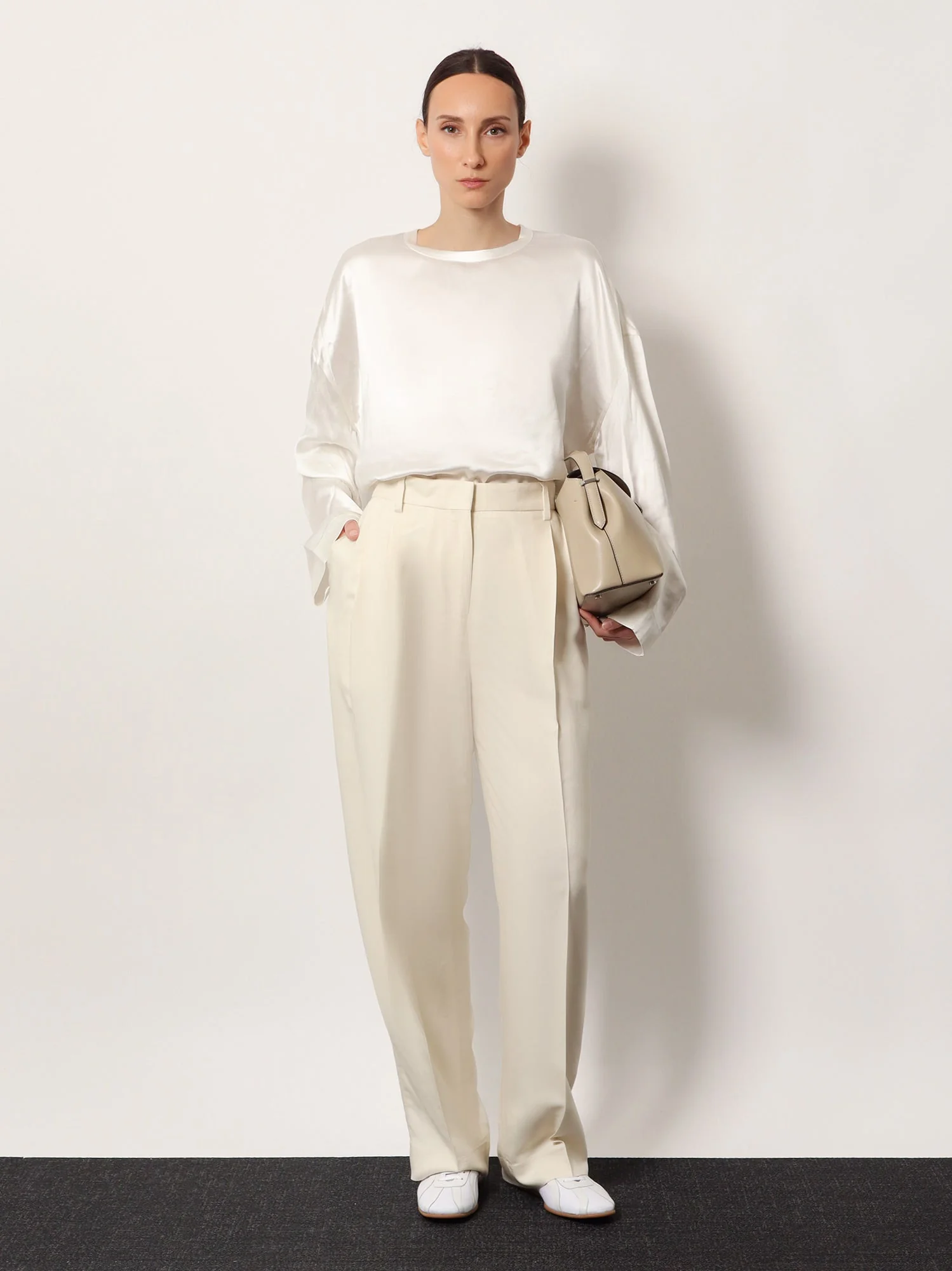 Toteme Satin Boxy Top - Image 2