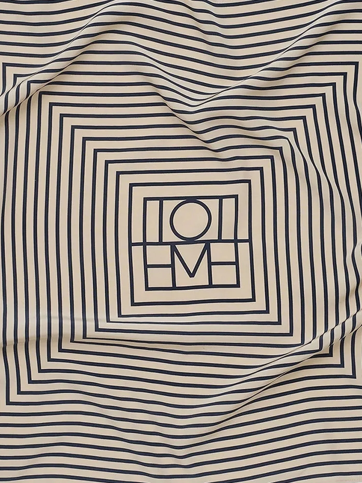 Toteme Signature Monogram Silk Foulard - Image 3