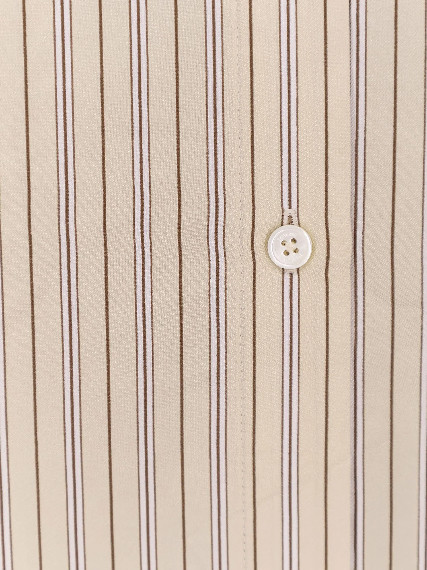 Toteme Silk Shirt With Striped Pattern - Image 9