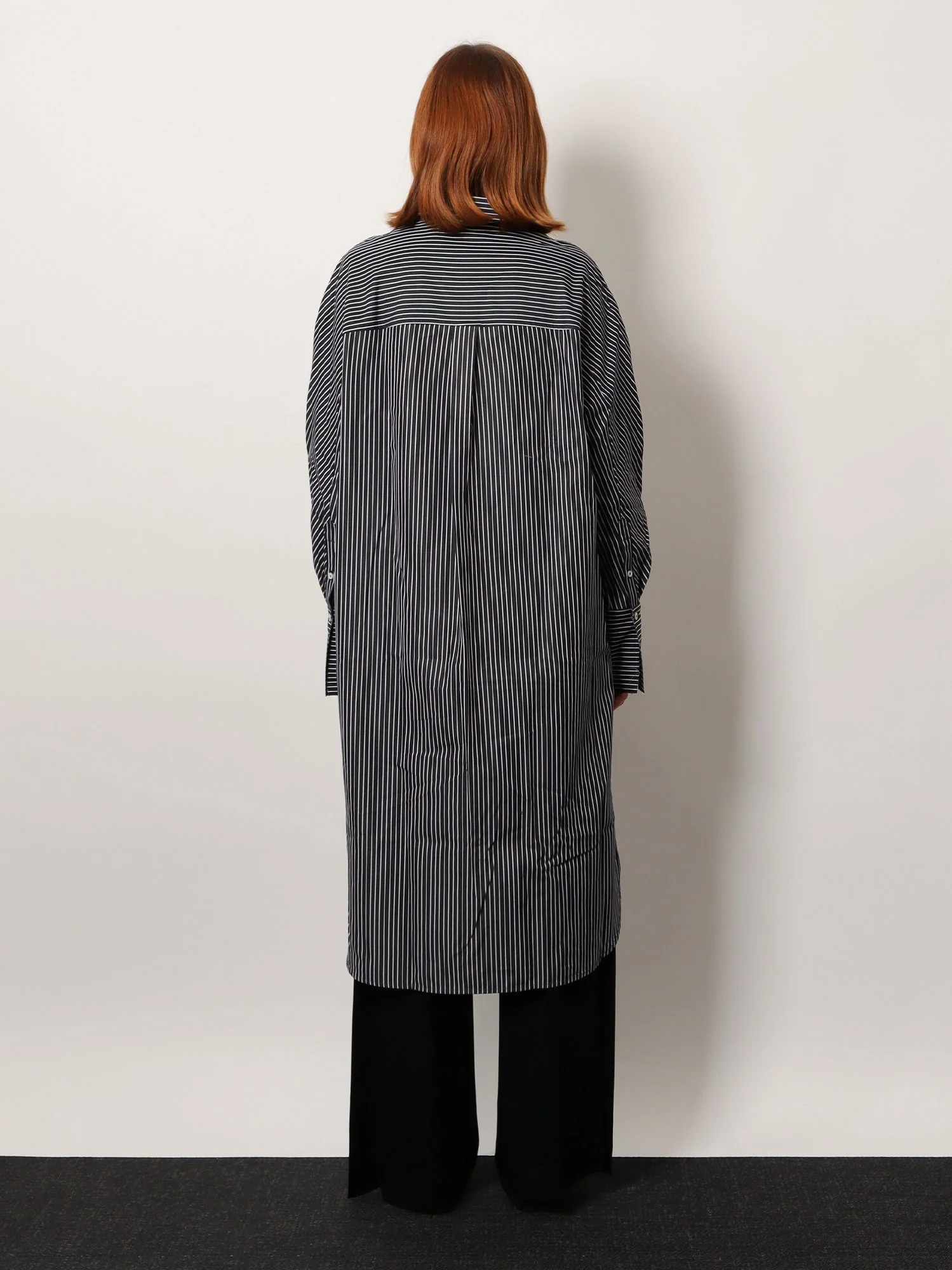 Toteme Striped Kimono-Sleeve Shirtdress - Image 3